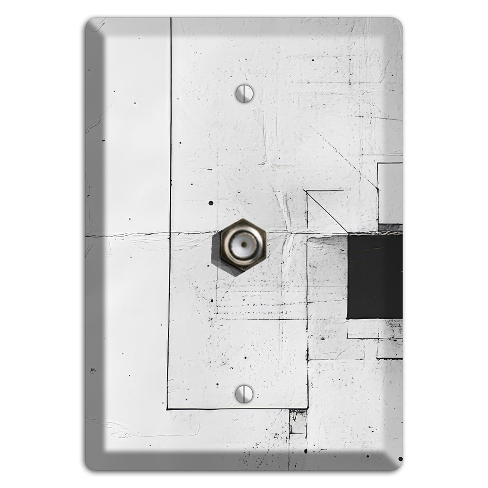 Fractured Blueprint Drift Cable Wallplate