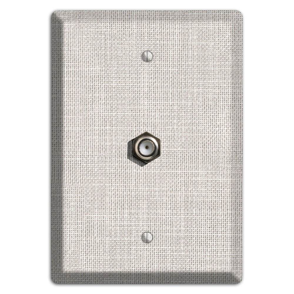 Linen Drift Cable Wallplate