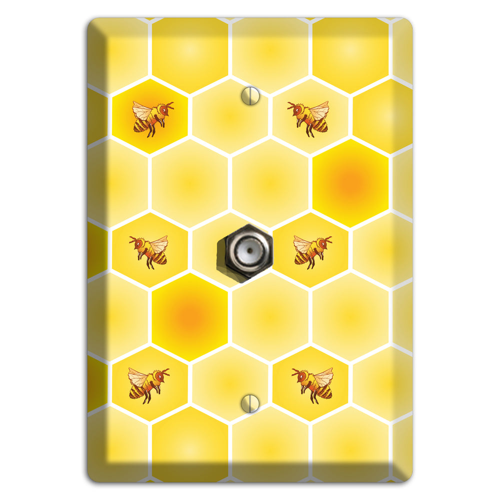 Colony in Formation Cable Wallplate
