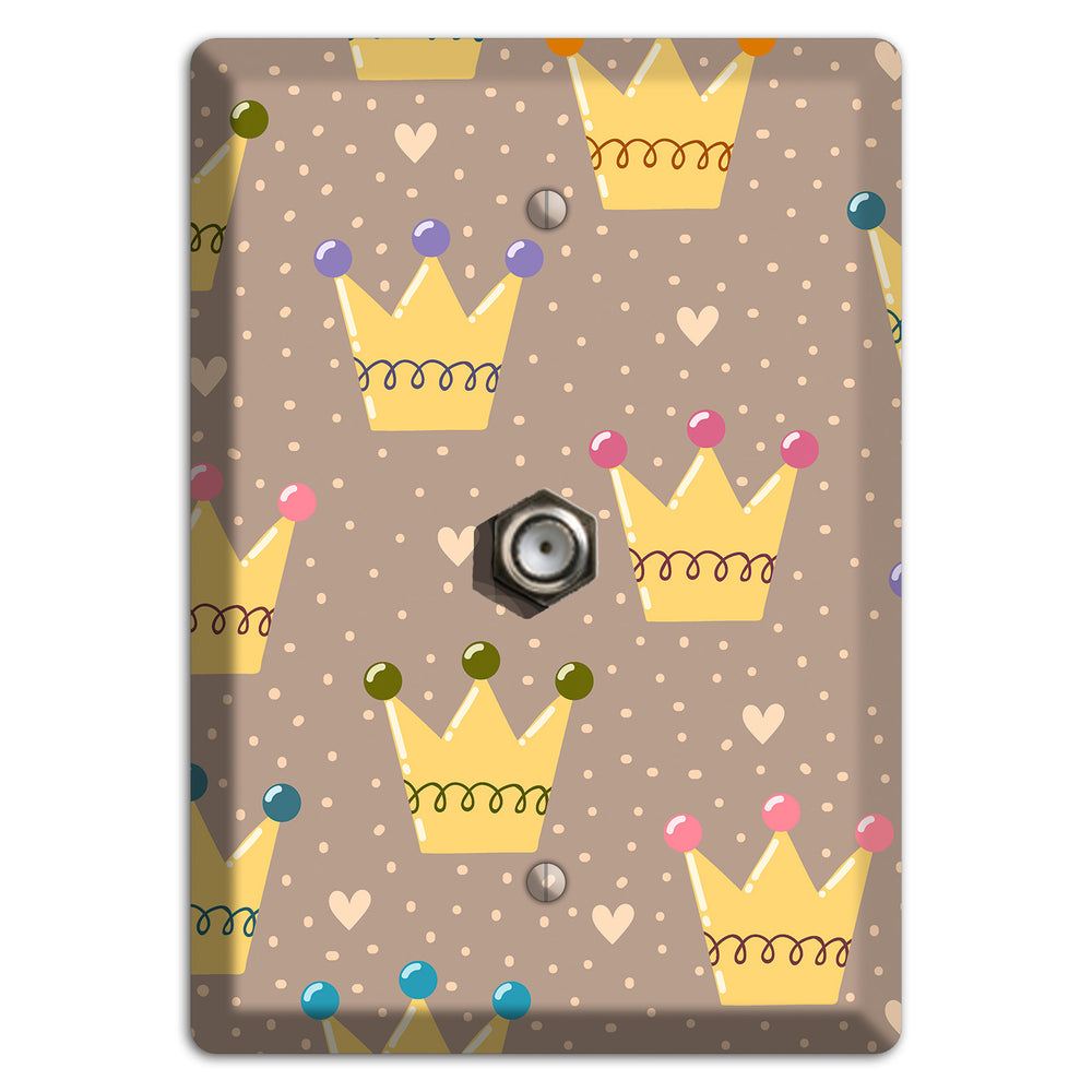 Royal Sprinkles Cable Wallplate