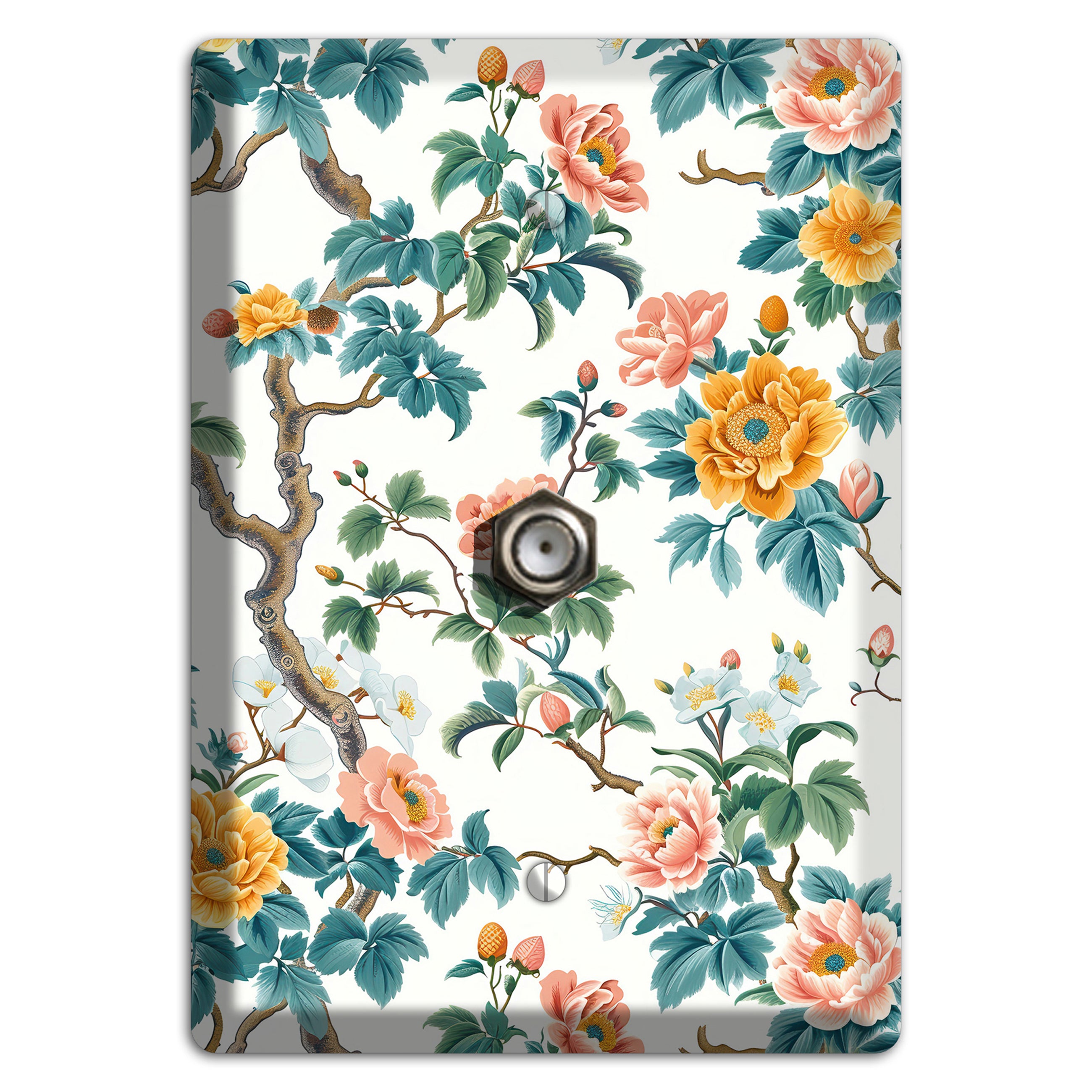 Blossom & Bough Cable Wallplate
