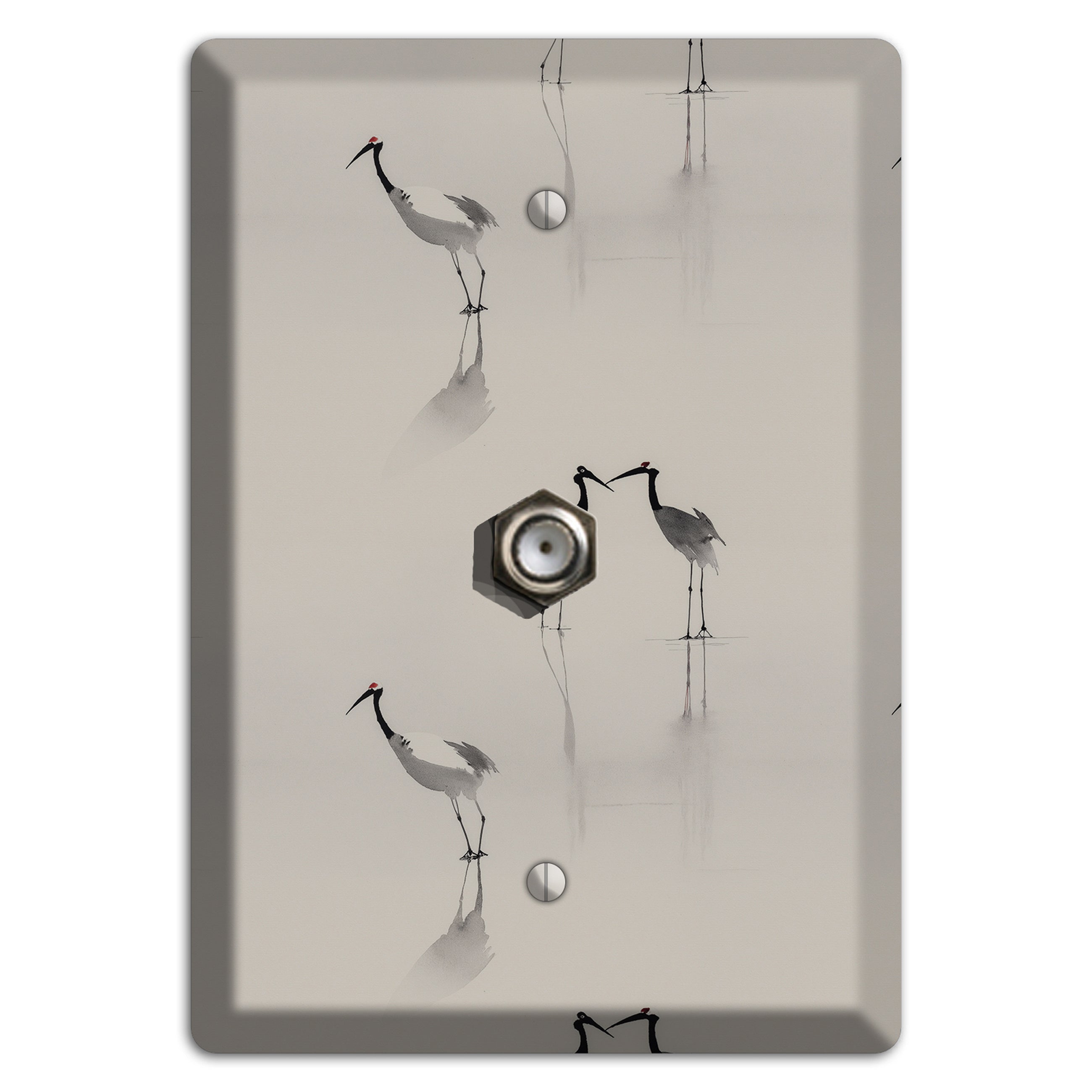 Mist & Mirror Vigil Cable Wallplate