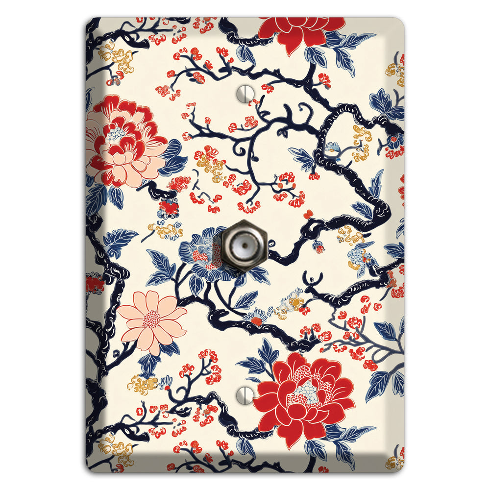 Crimson Branch Reverie Cable Wallplate