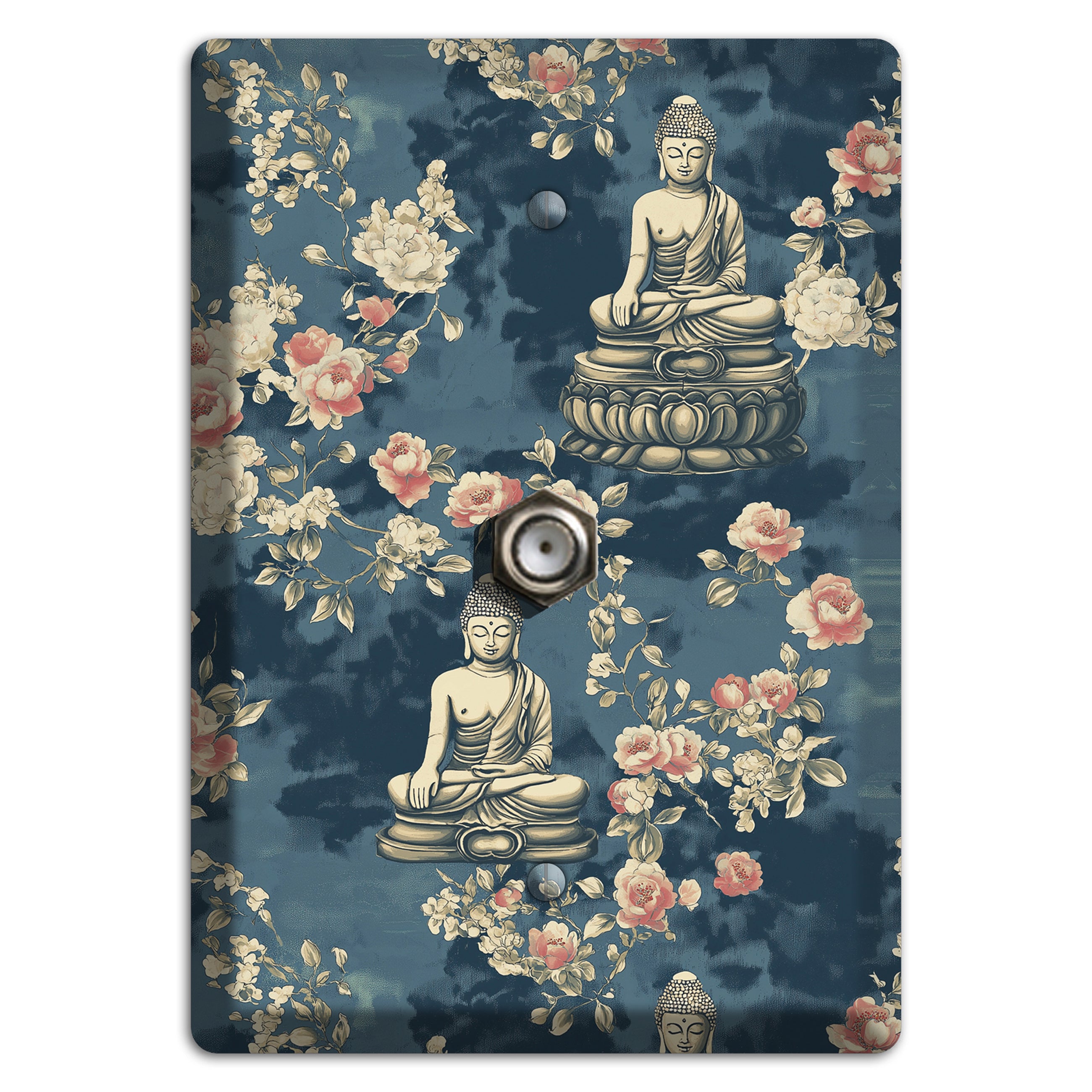 Lotus & Bloom Cable Wallplate
