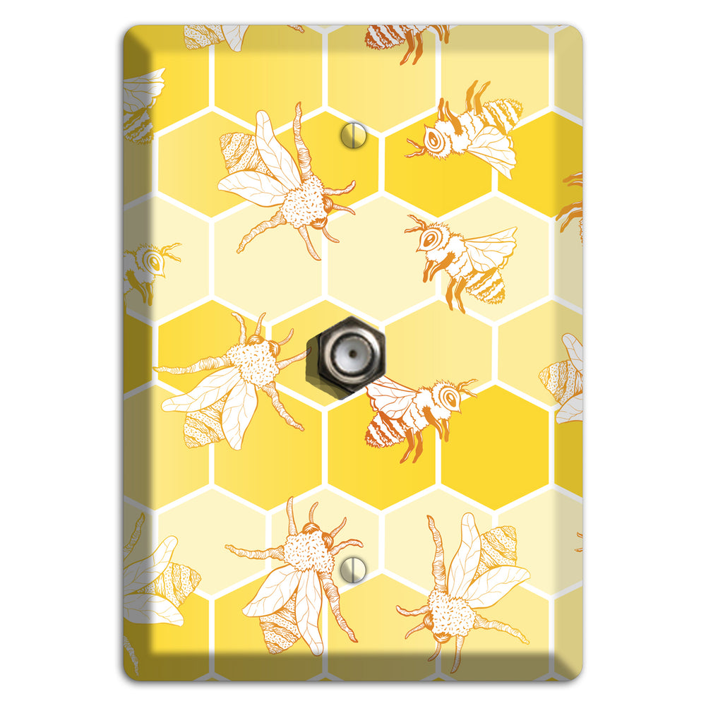 Hive & Flutter Cable Wallplate