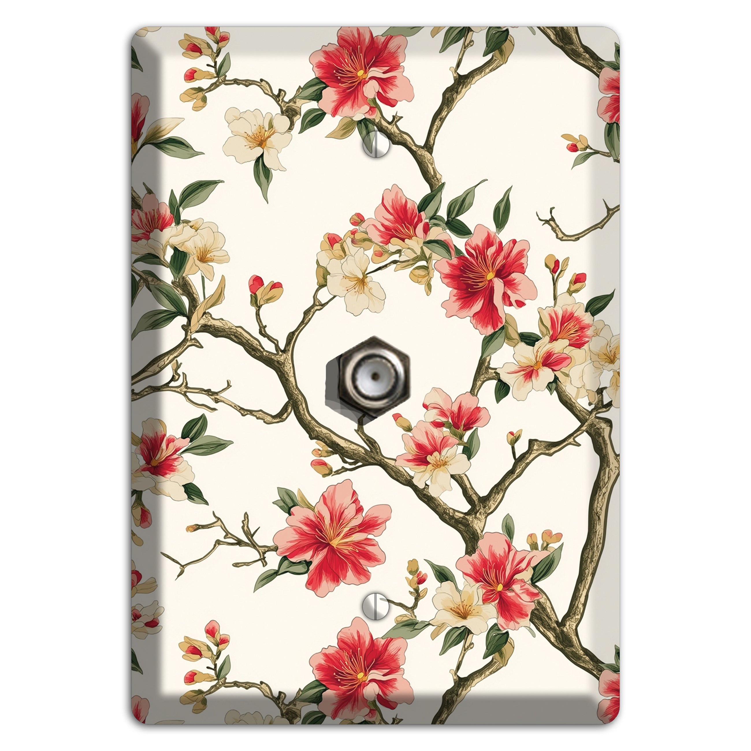 Blossom & Bough Cable Wallplate