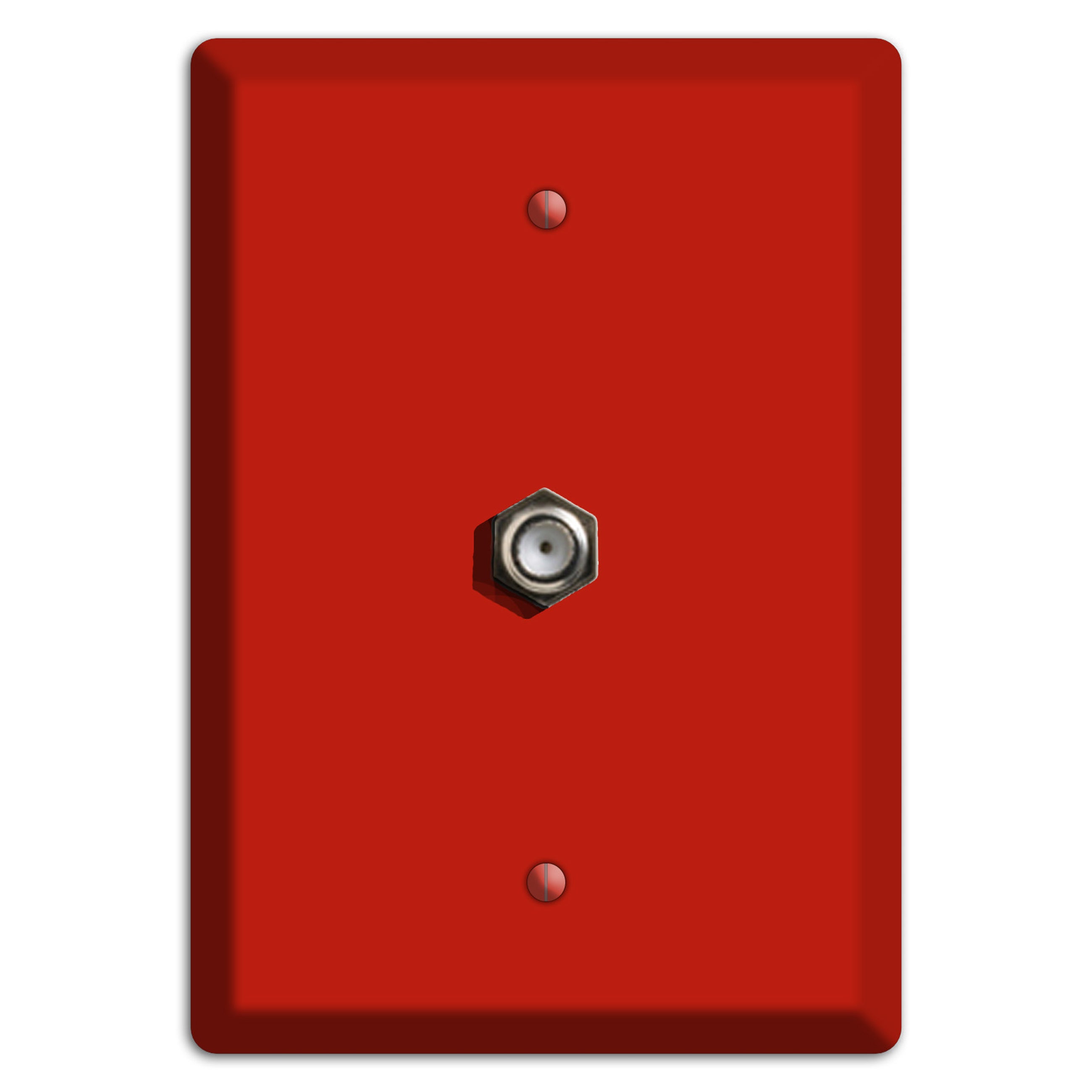 Baxter Simply Red Cable Wallplate