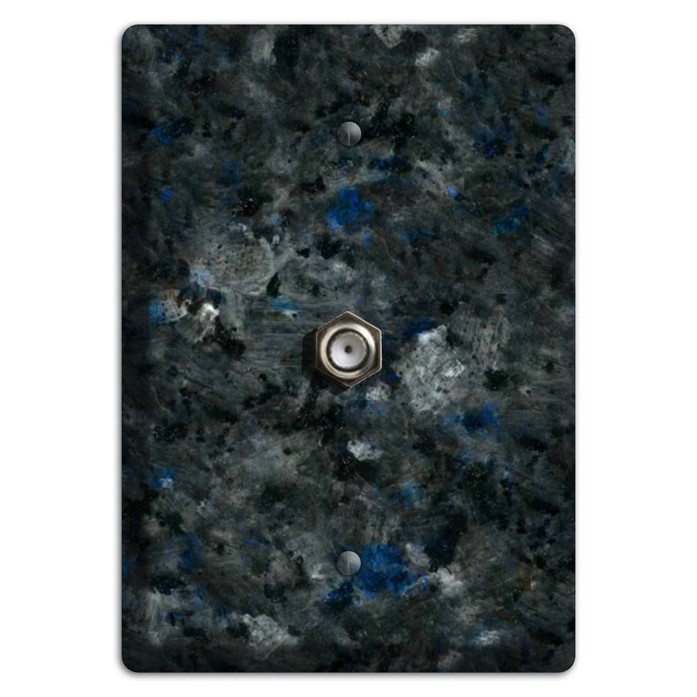 Blue Pearl GT Granite Cable Wallplate