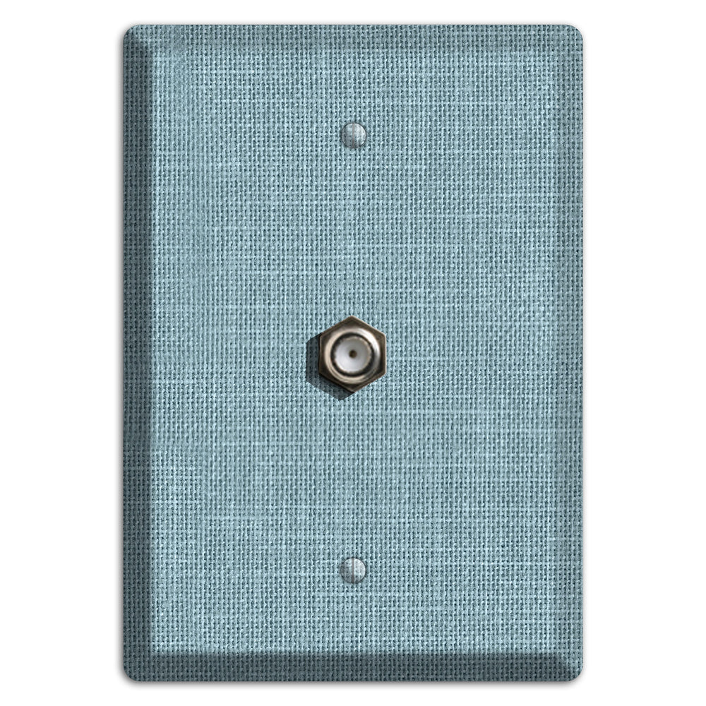 Linen Sky Cable Wallplate