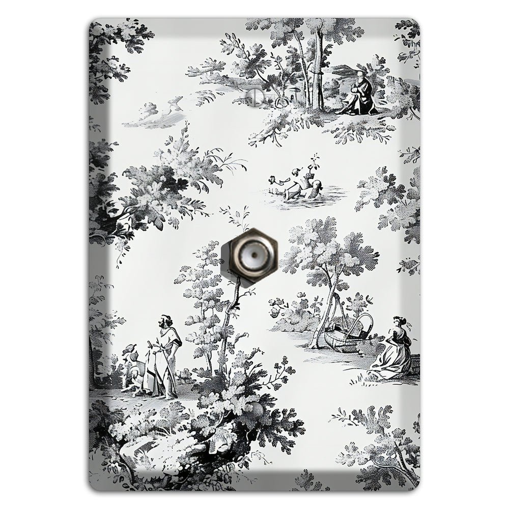 Pastoral Whisper Cable Wallplate