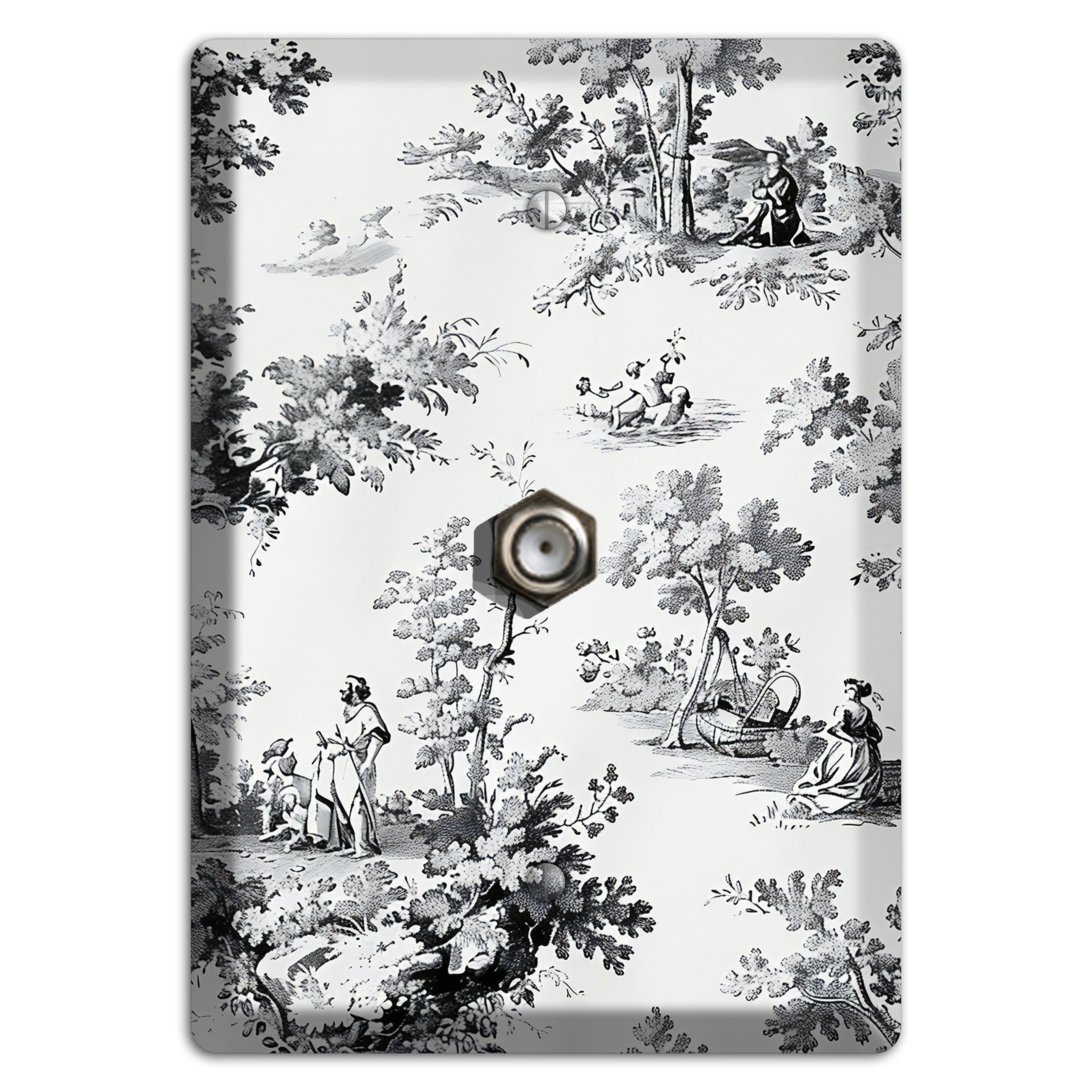 Pastoral Whisper Cable Wallplate