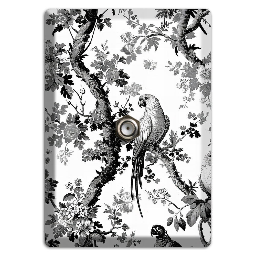 Parlor of Parrots Cable Wallplate