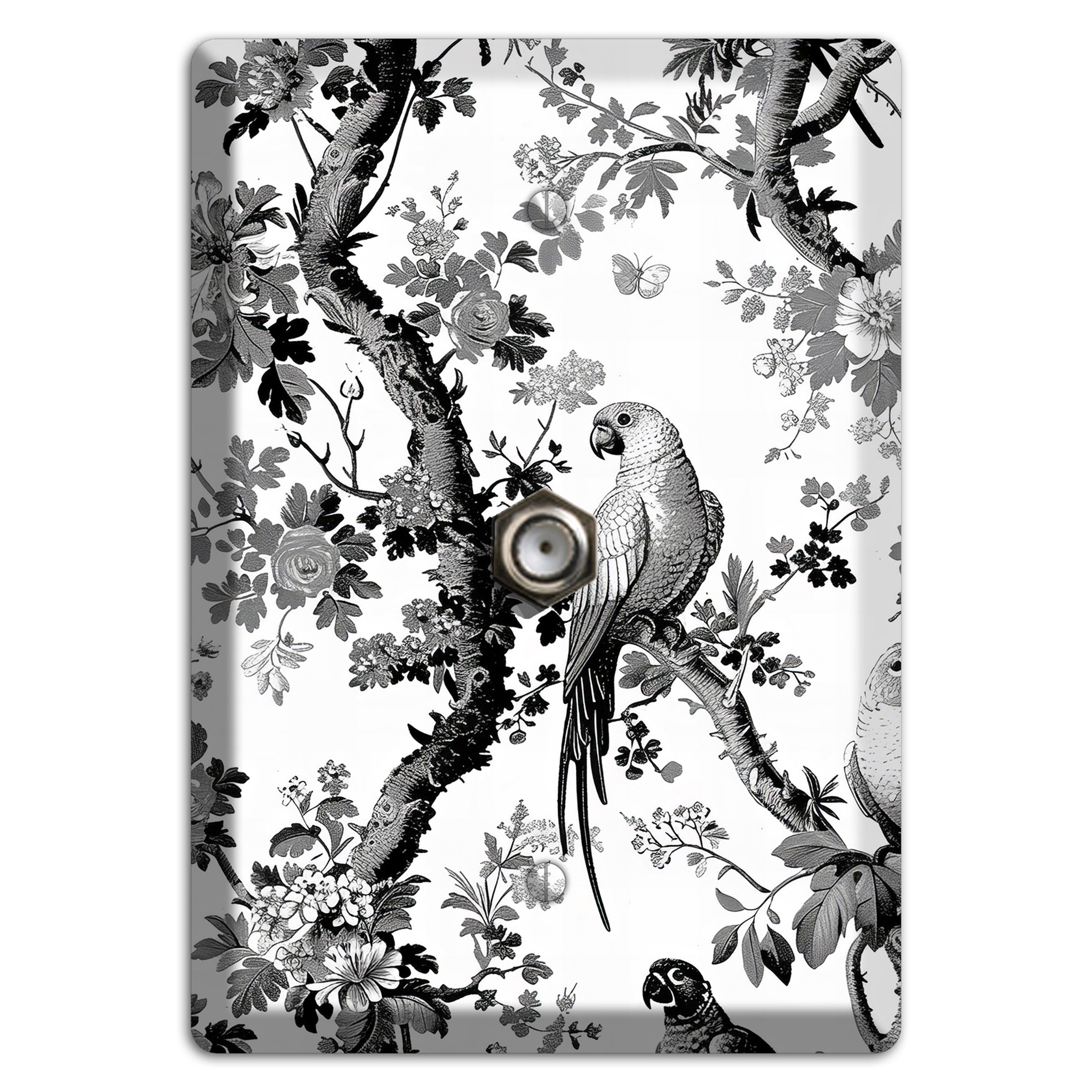 Parlor of Parrots Cable Wallplate