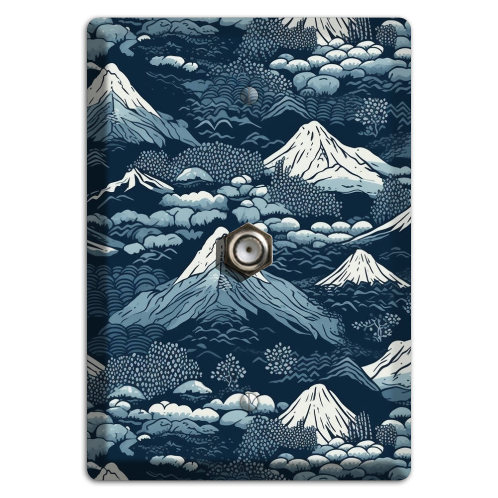 Summit & Fog Cable Wallplate