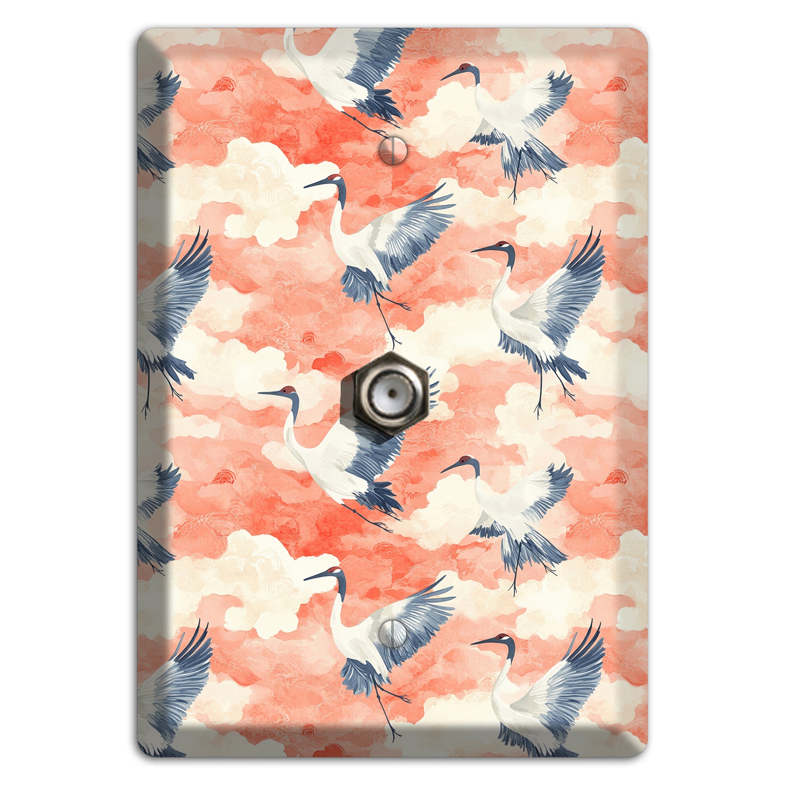 Coral Sky Migration Cable Wallplate