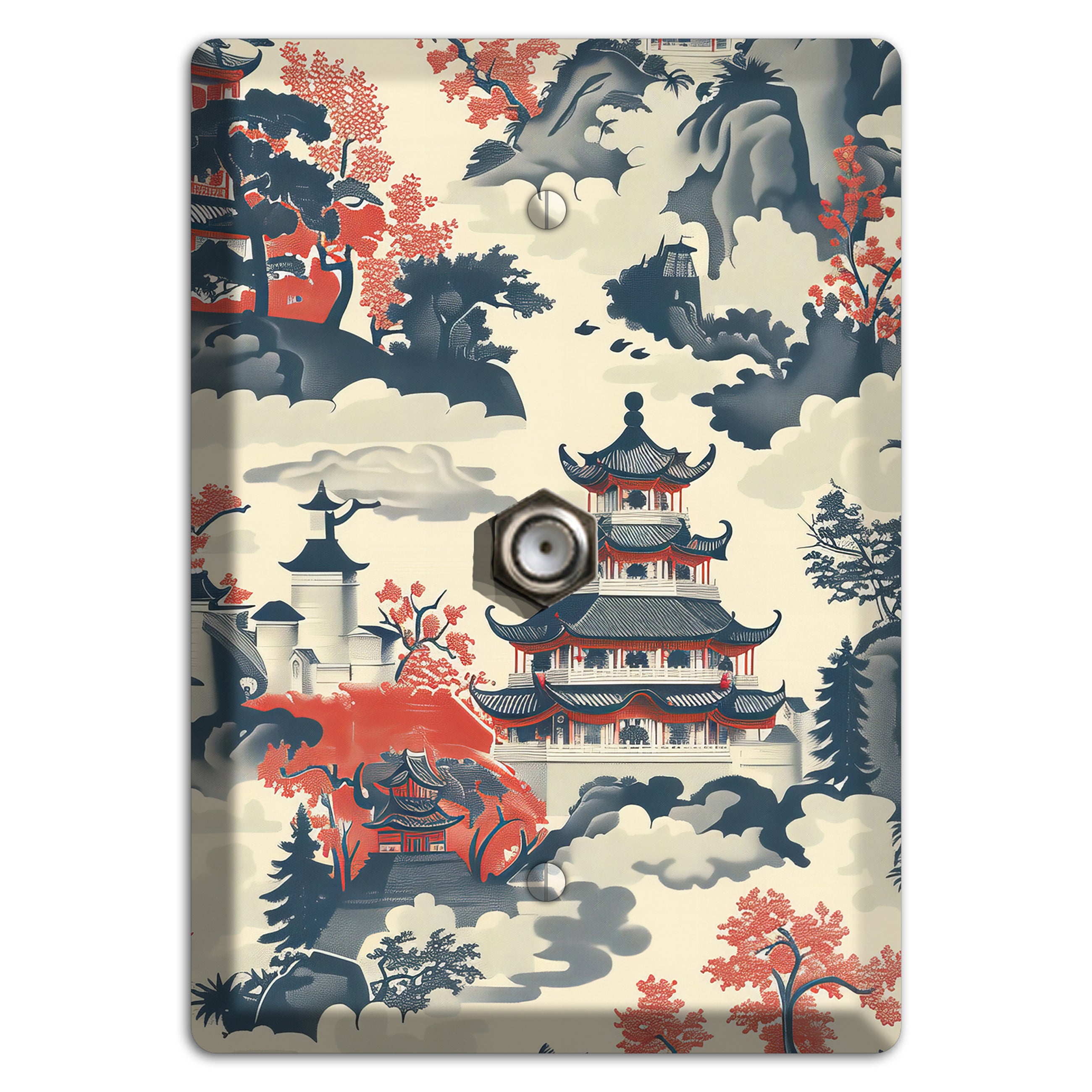 Ink & Ember Pagoda Cable Wallplate