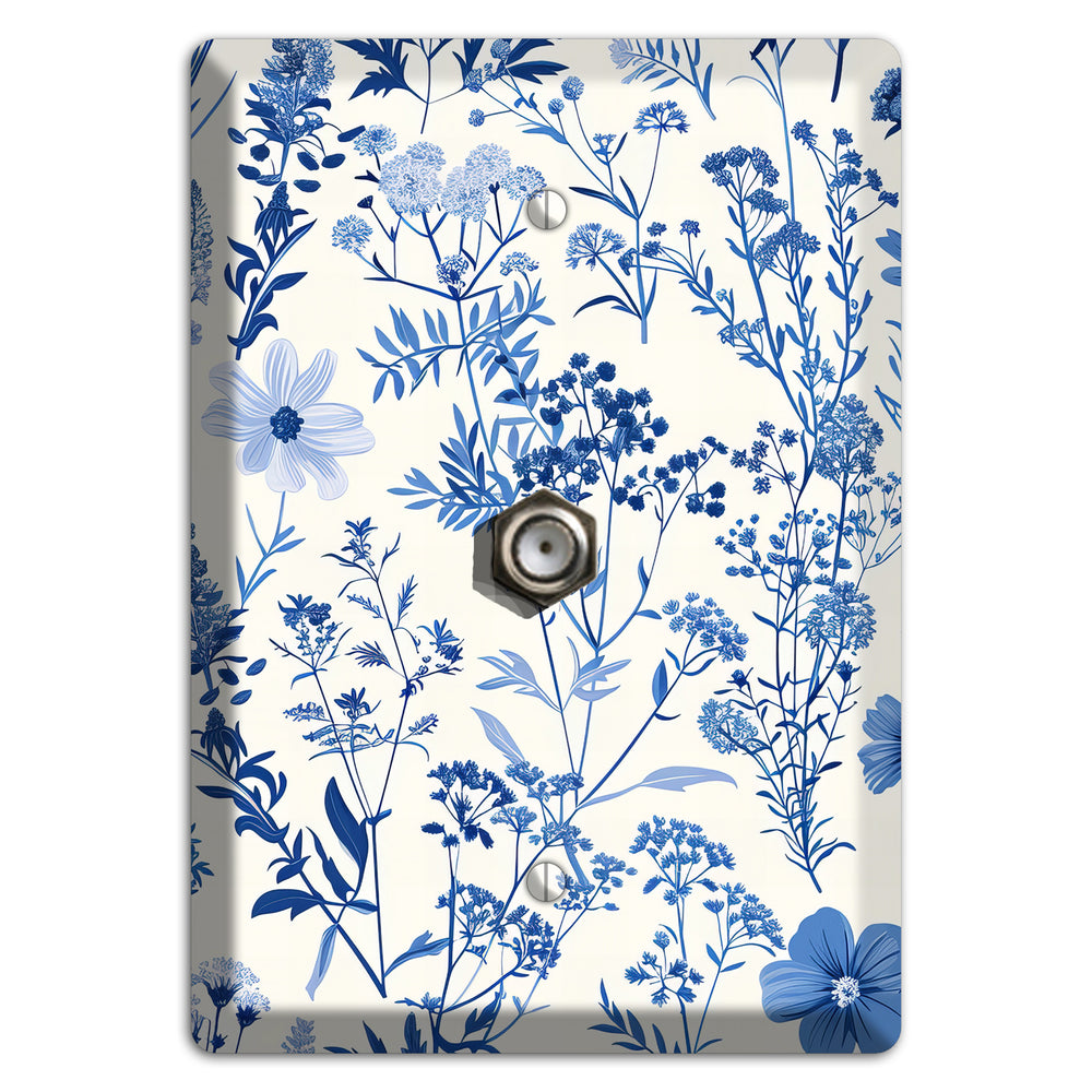 Meadow in Monochrome Cable Wallplate