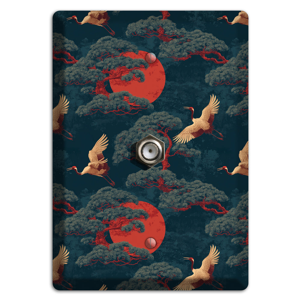 Vermillion Moon Ascent Cable Wallplate
