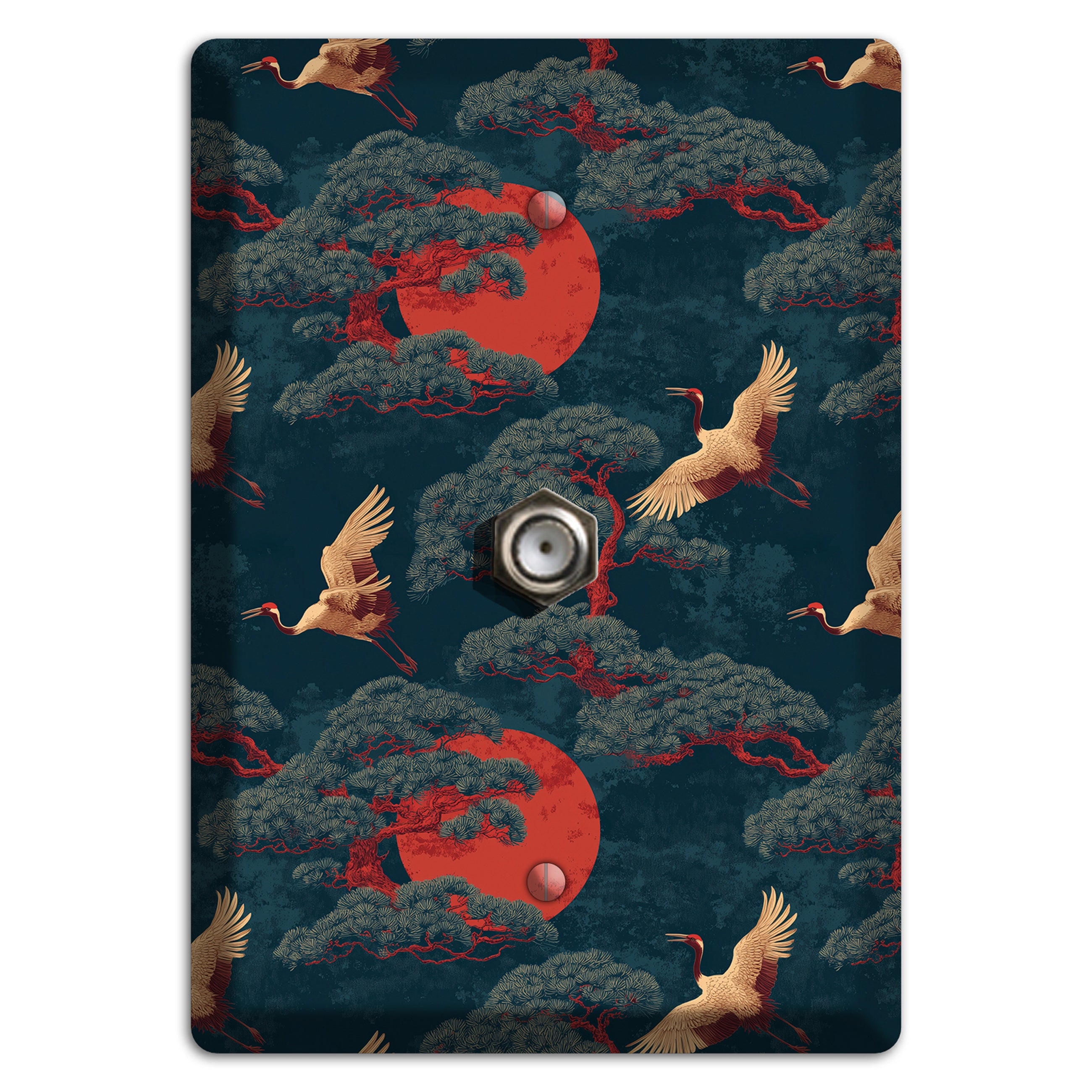 Vermillion Moon Ascent Cable Wallplate