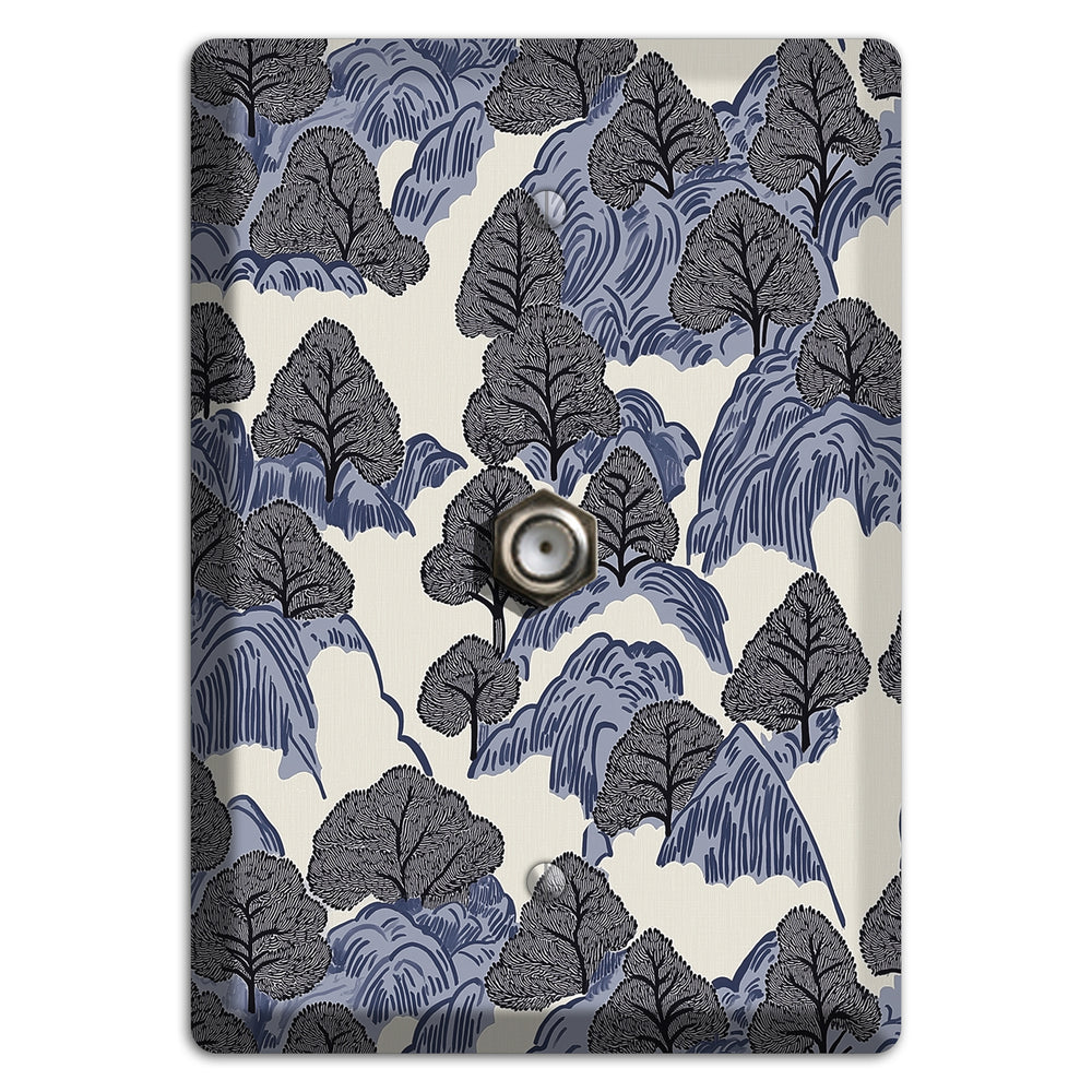Thousand Pines Cable Wallplate
