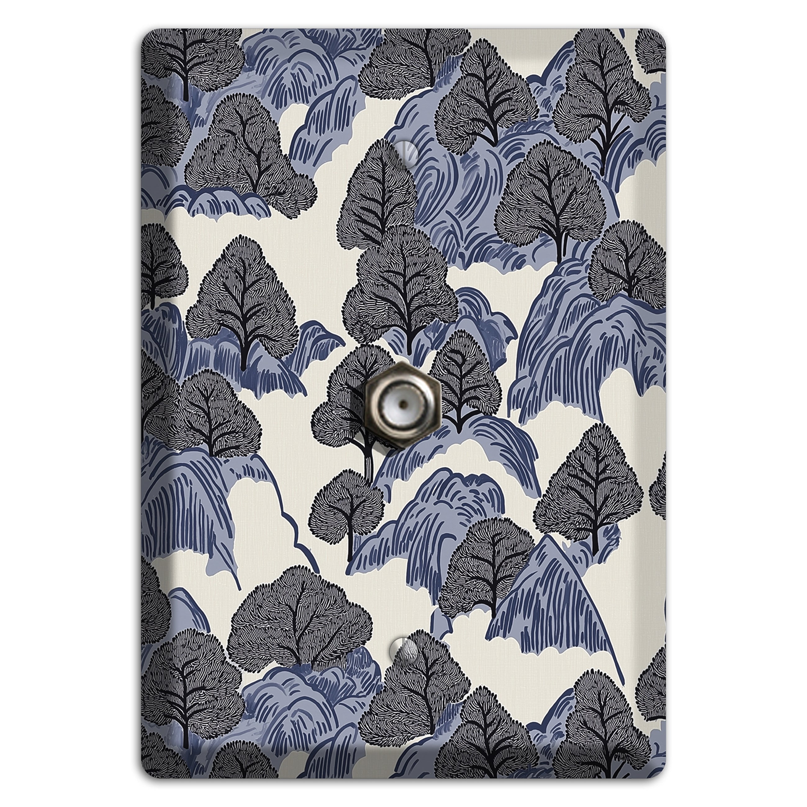 Thousand Pines Cable Wallplate
