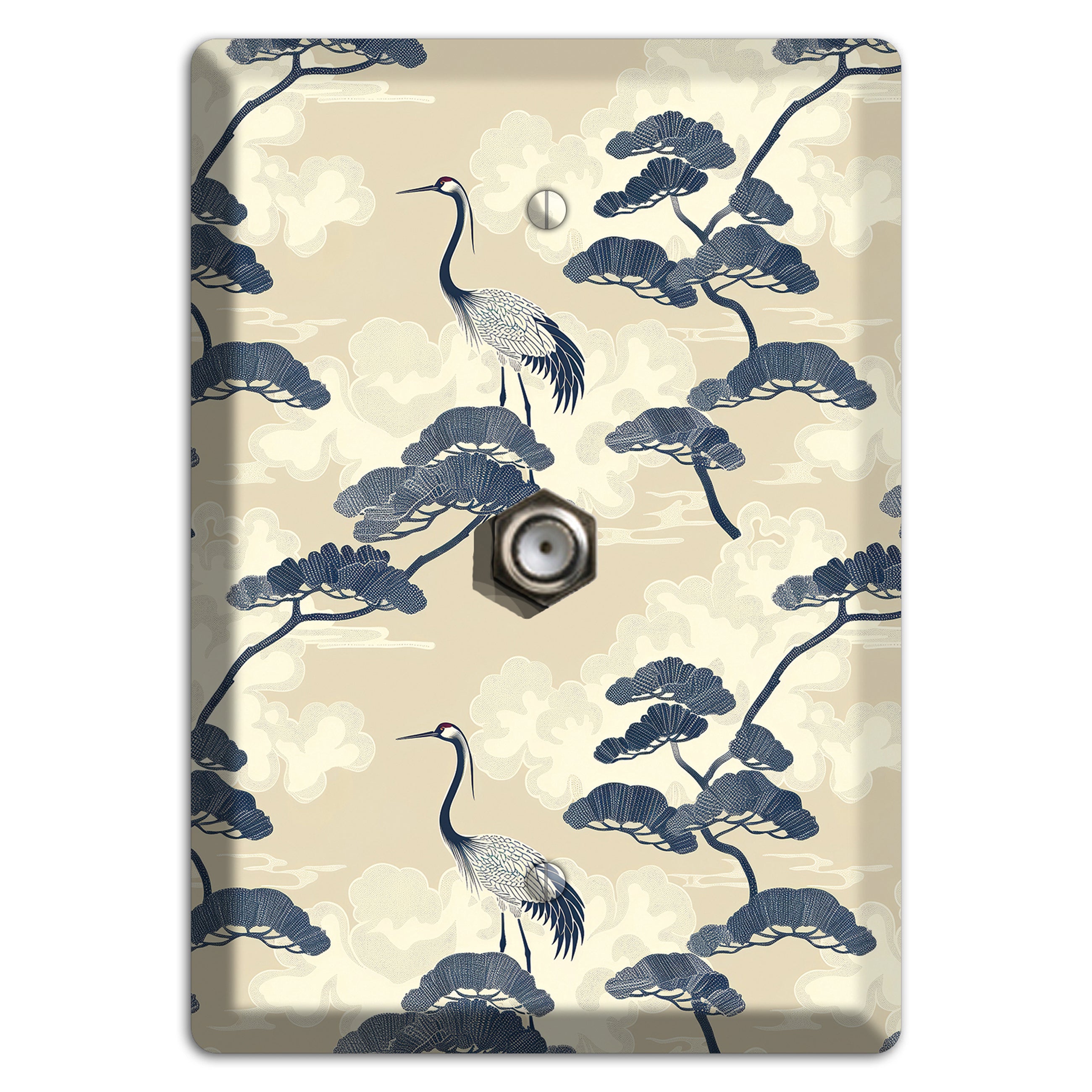 Indigo Pine Serenity Cable Wallplate