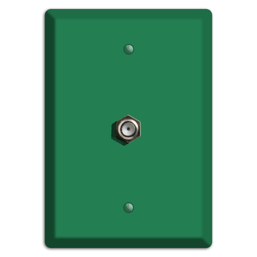 Baxter Simply Green Cable Wallplate