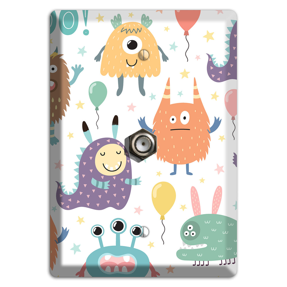 Monster Mash Cable Wallplate