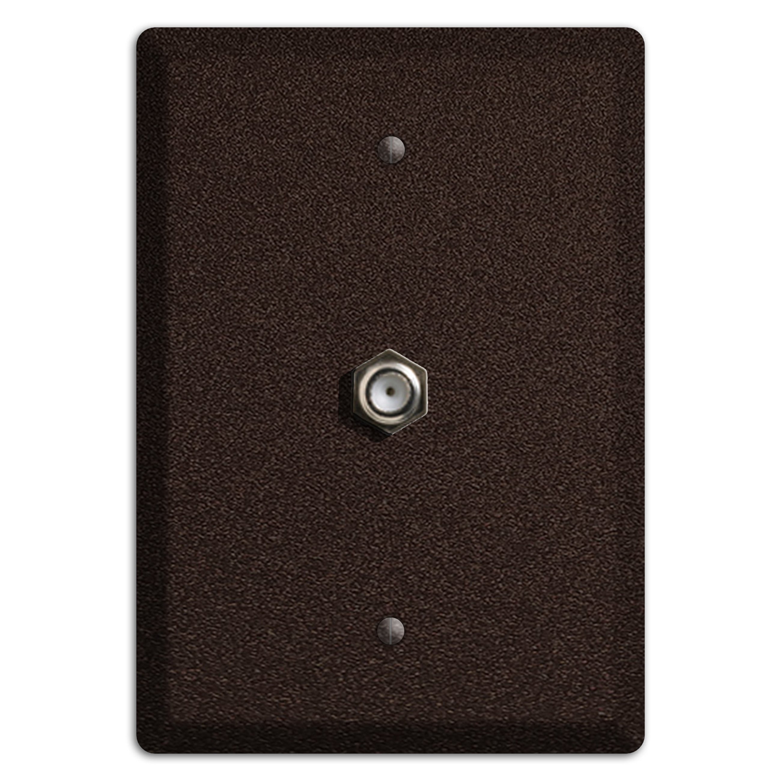 Baxter Subtle Antique Bronze Cable Wallplate