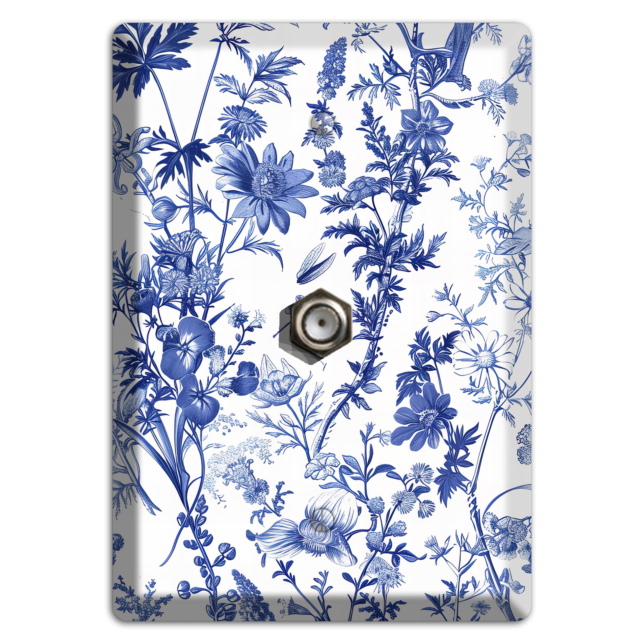 Wildflower Ink Study Cable Wallplate