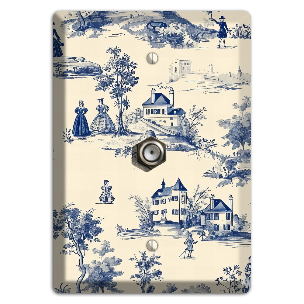 Pastoral Letter Cable Wallplate