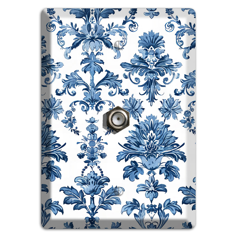 Damask Reverie Cable Wallplate