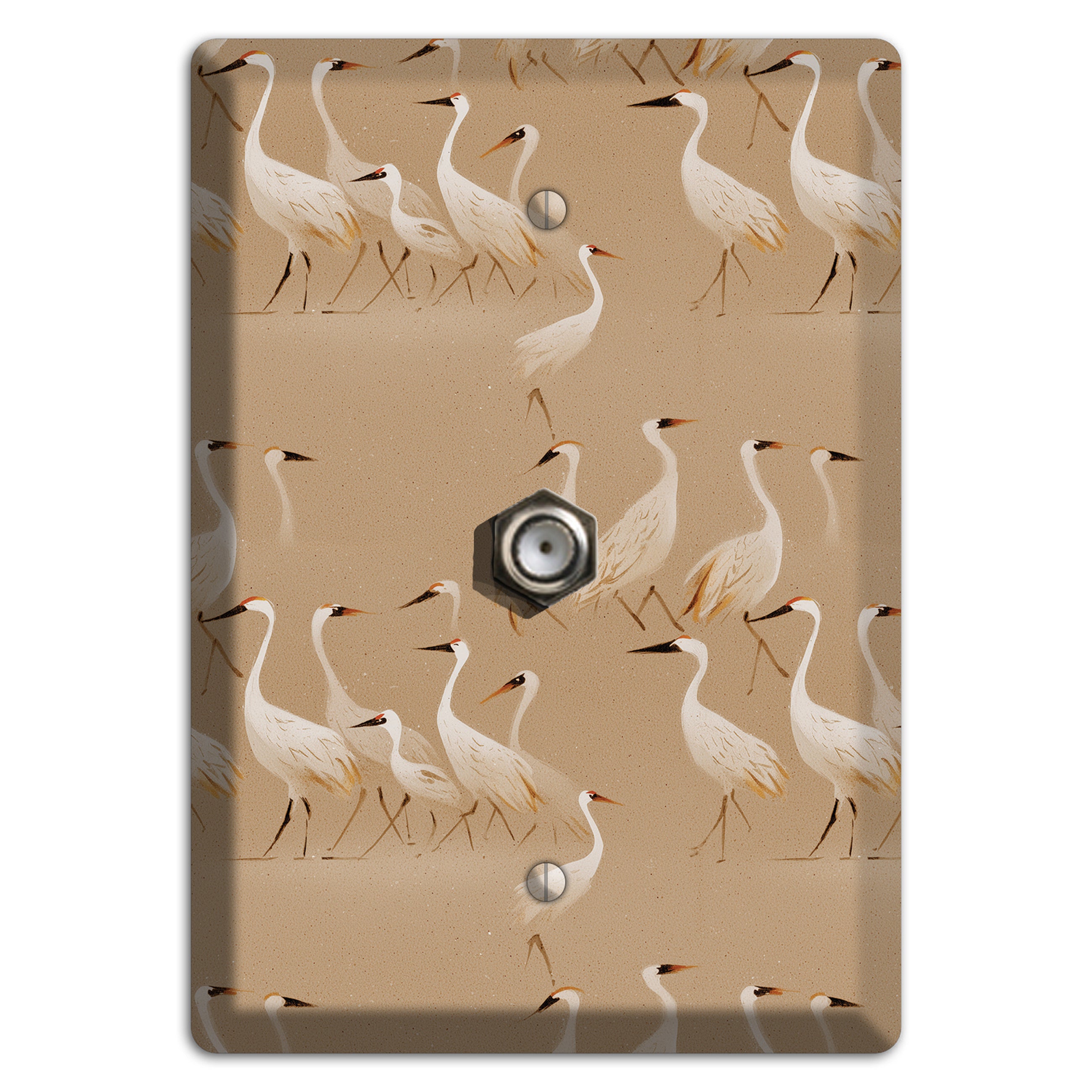 Sandy Shore Gathering Cable Wallplate