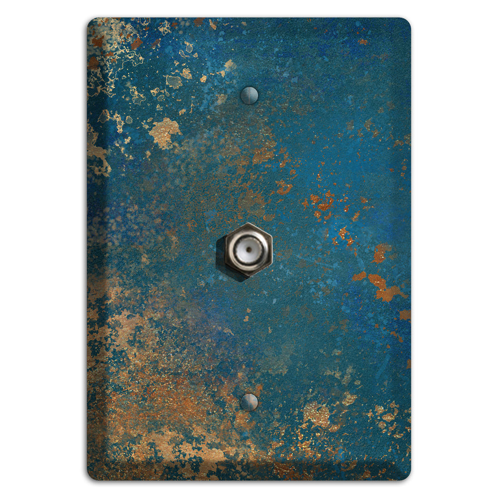 Oxidized Ocean Cable Wallplate