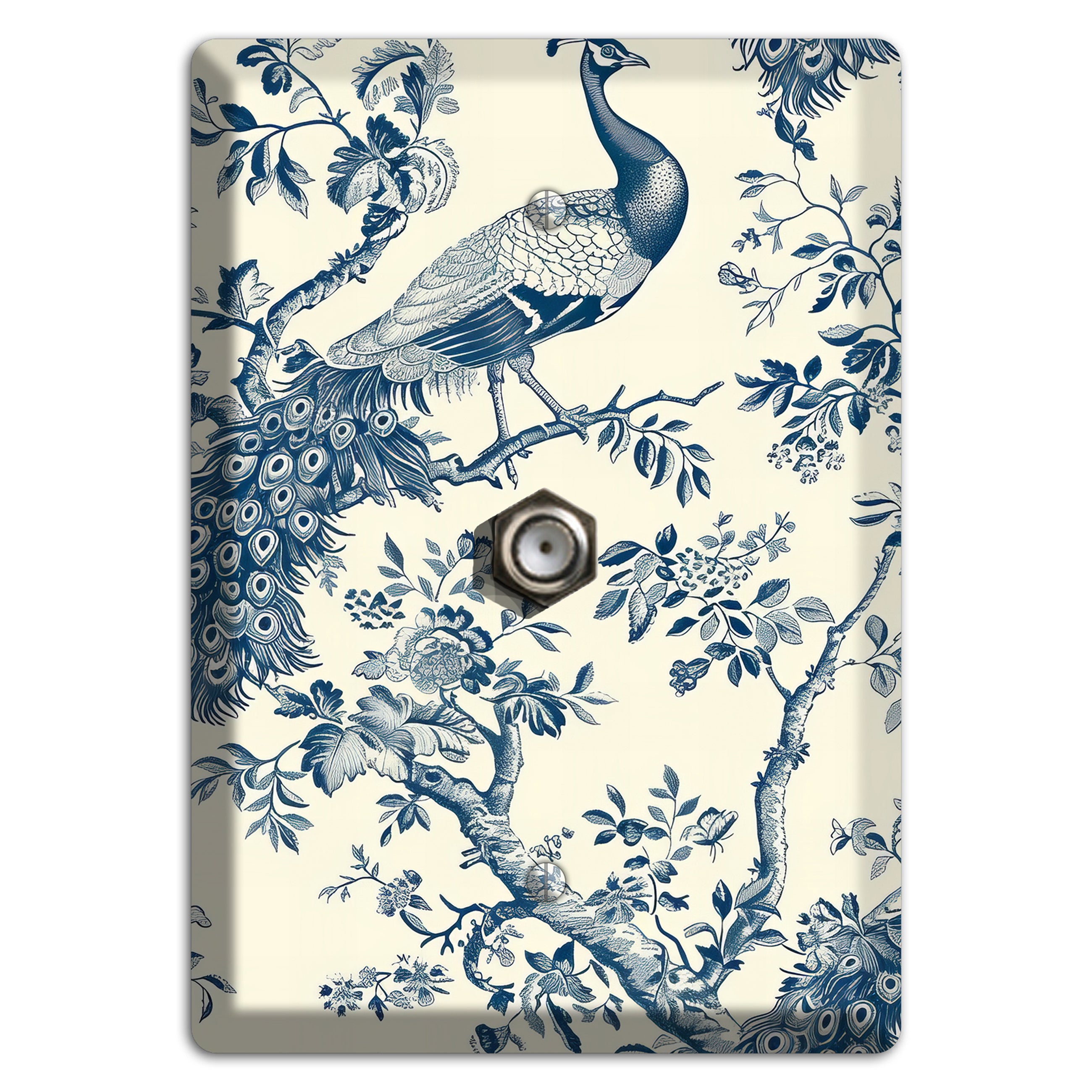 Peacock Court Cable Wallplate