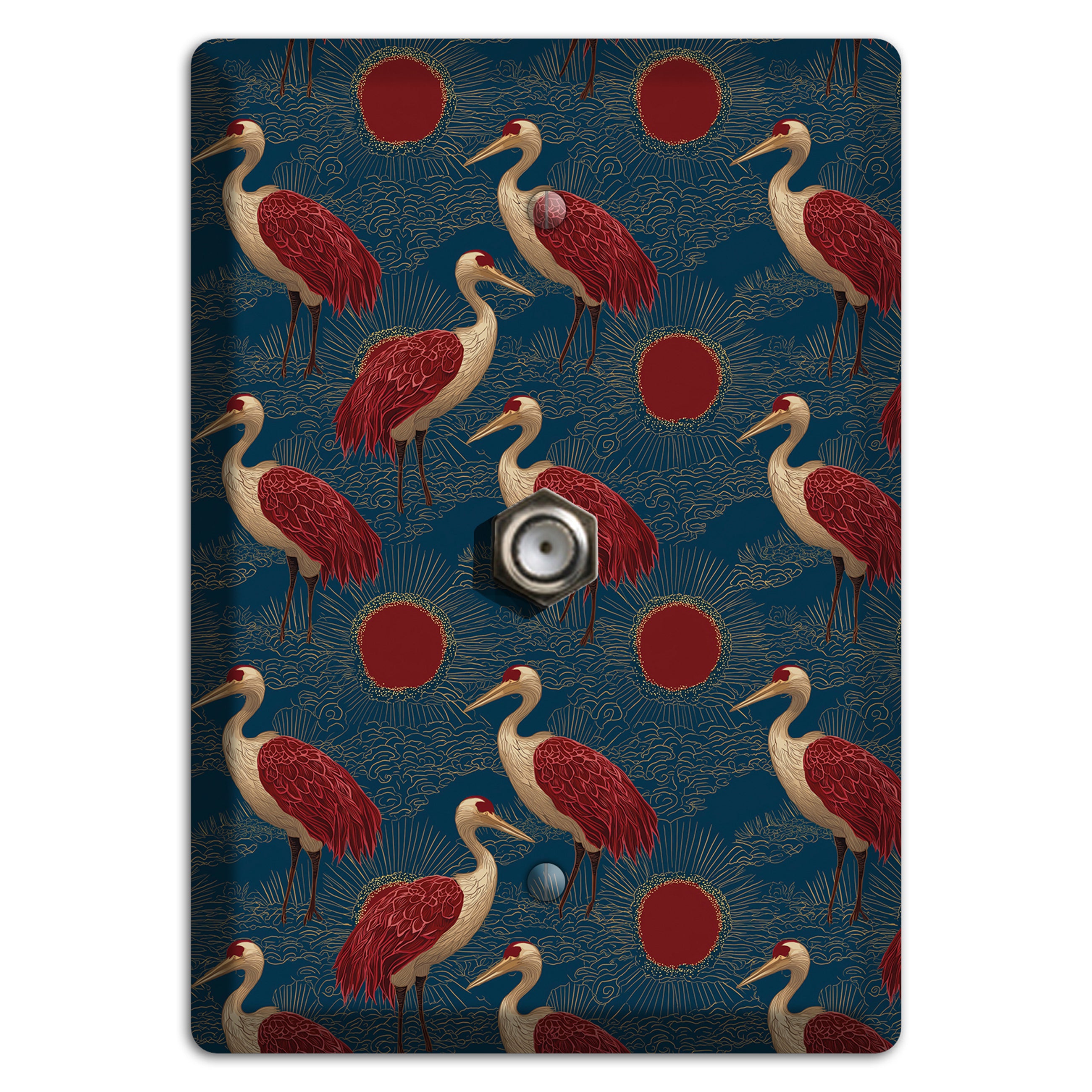Indigo Sun Vigil Cable Wallplate