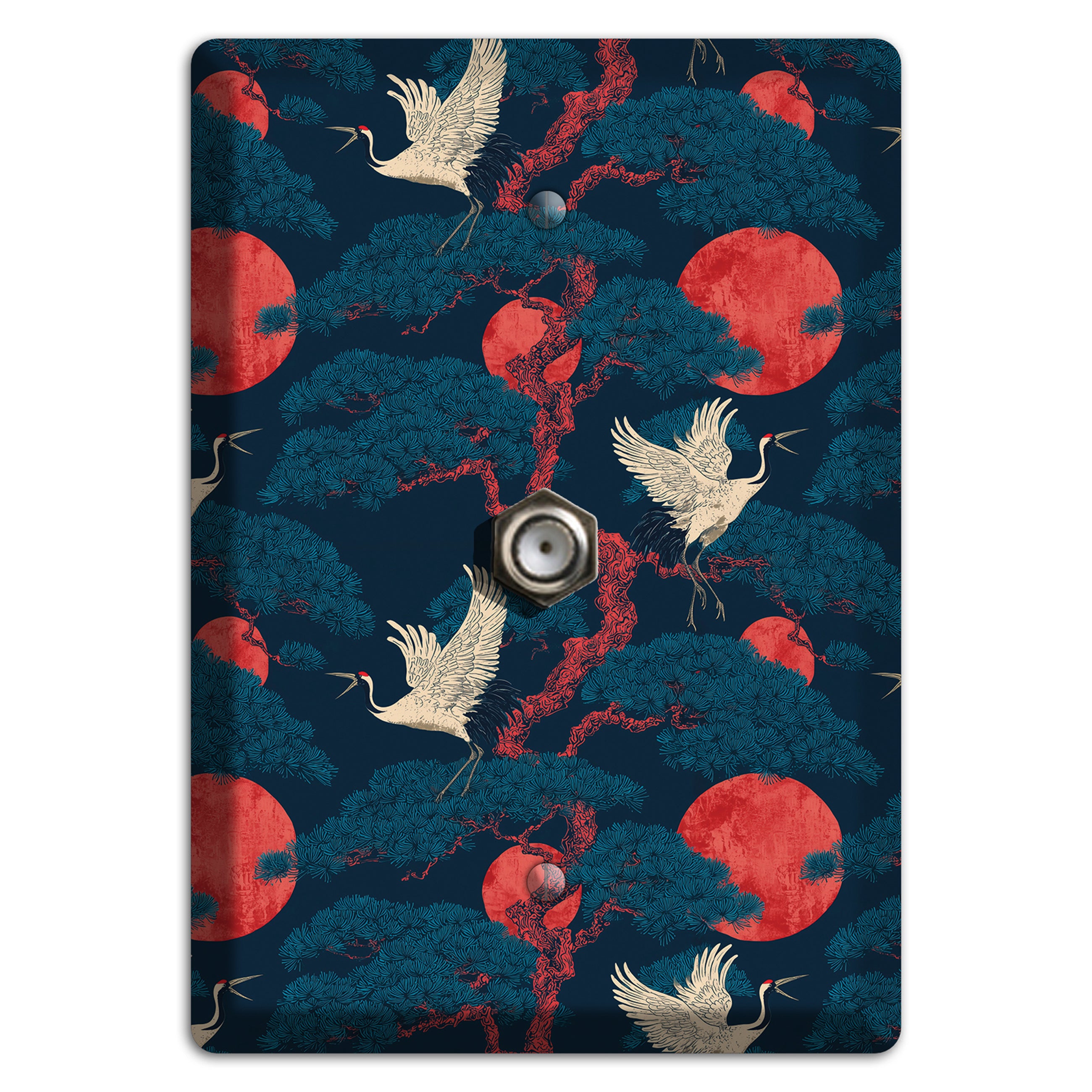 Cobalt Moon Passage Cable Wallplate