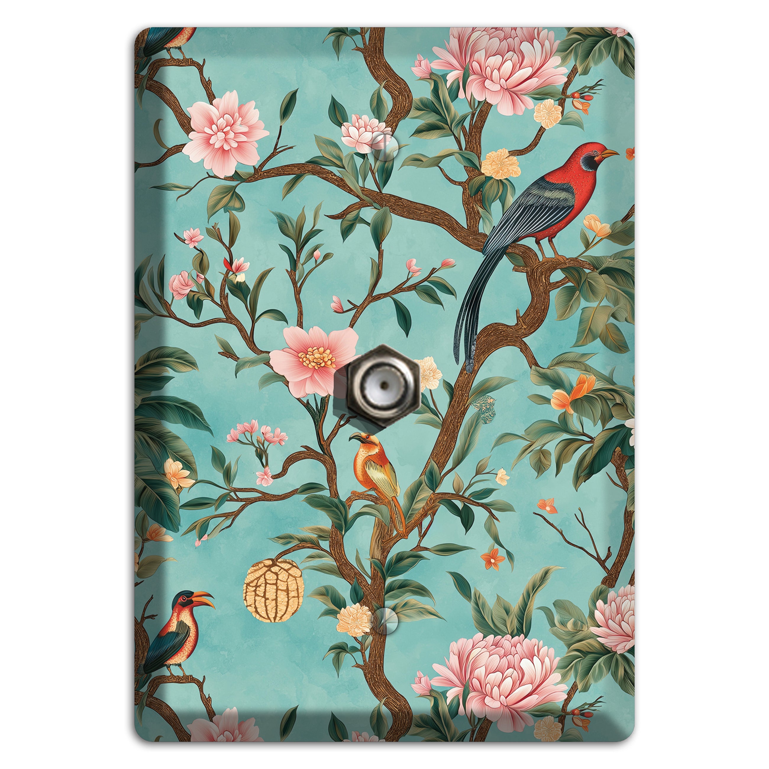 Jade Garden Reverie Cable Wallplate