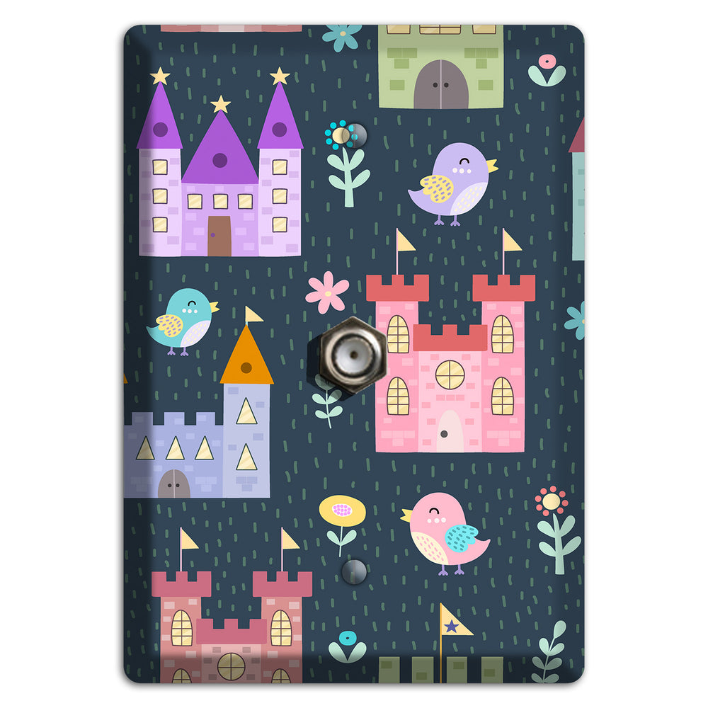 Castle Garden Cable Wallplate