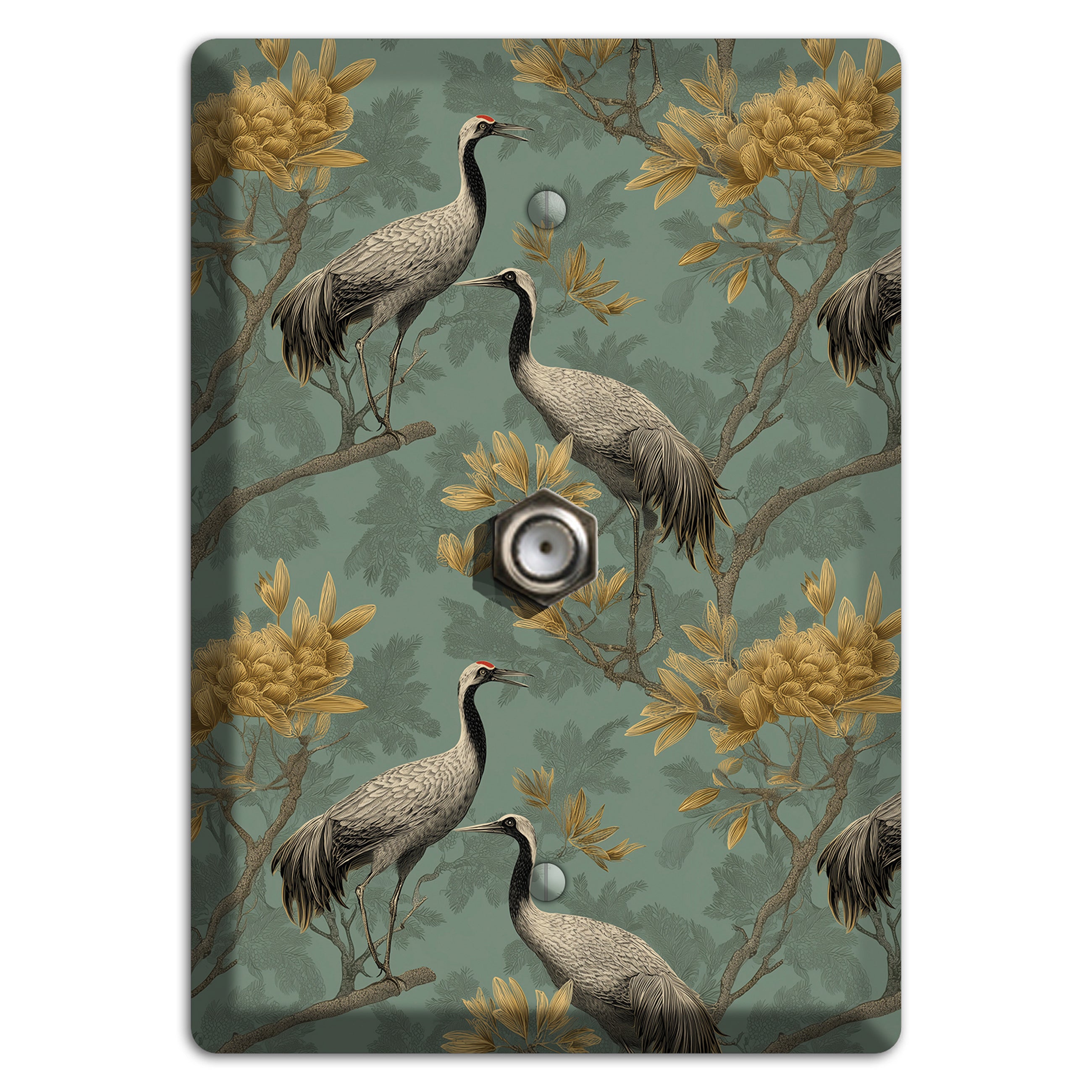 Sage Garden Vigil Cable Wallplate