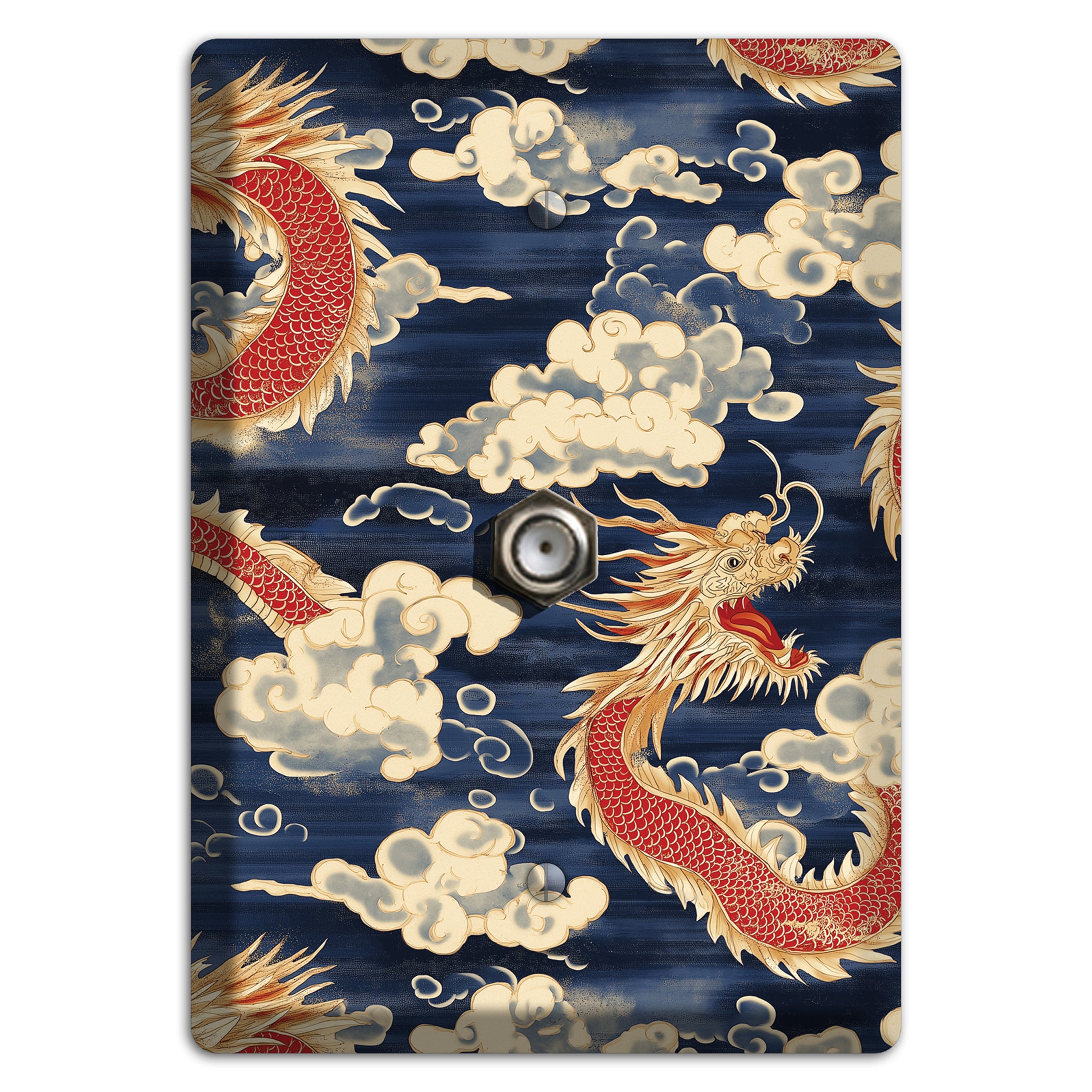 Sovereign Sky Dragons Cable Wallplate