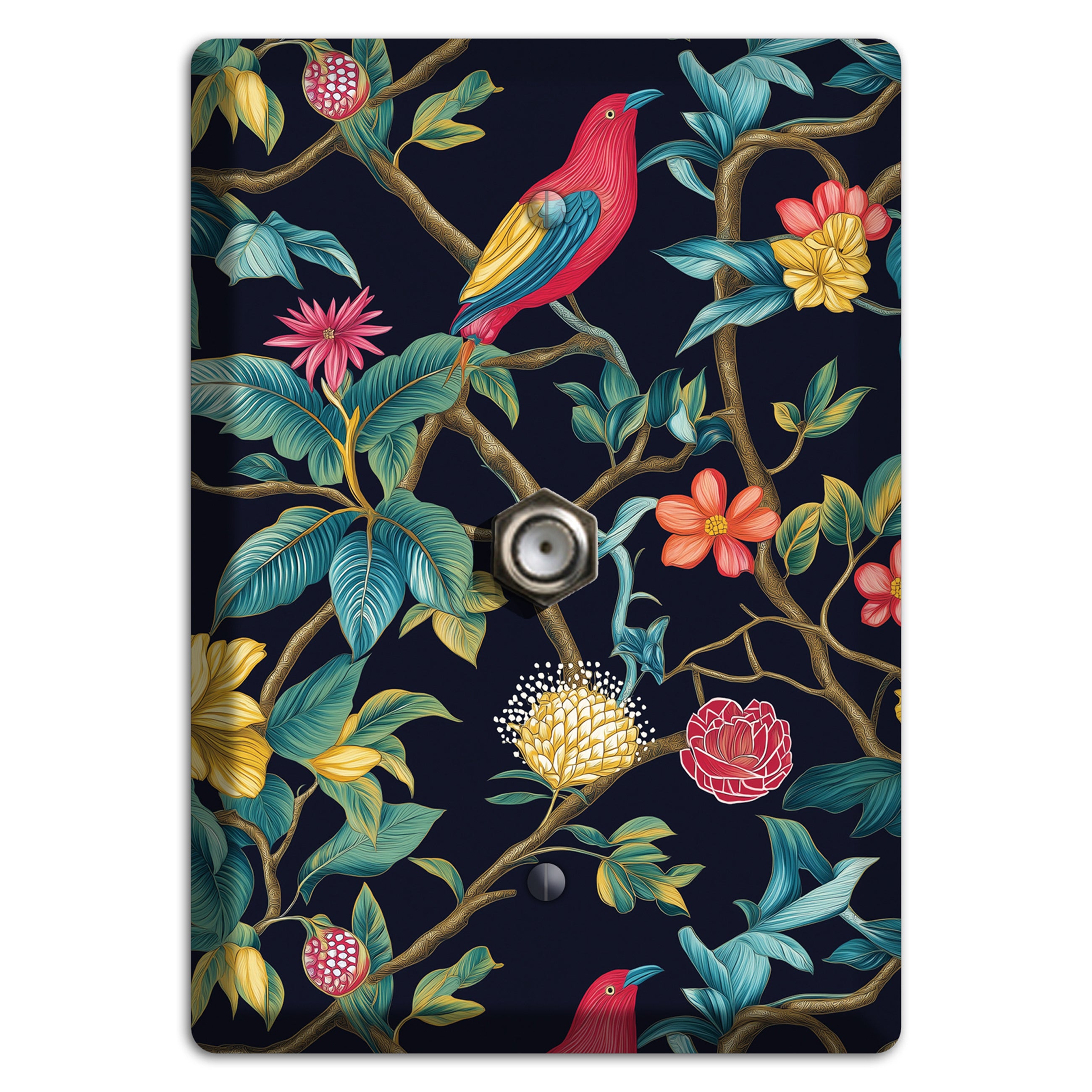 Scarlet Perch Cable Wallplate