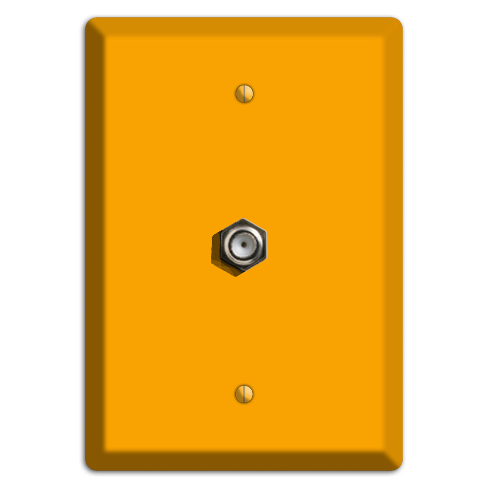 Baxter Mustard Cable Wallplate