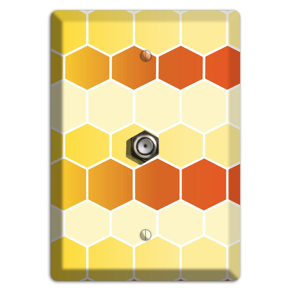 Amber Cell Drift Cable Wallplate
