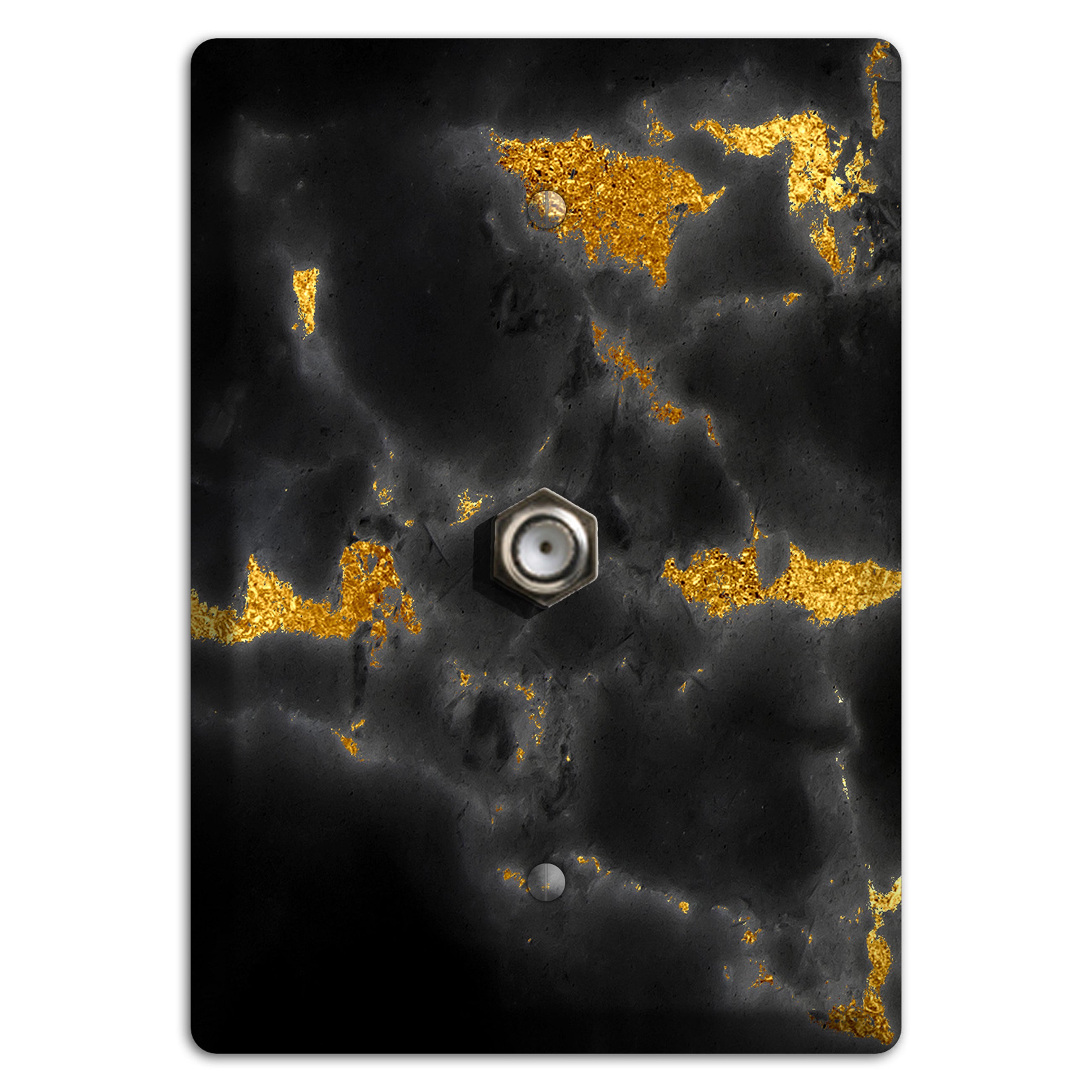Equator Marble Cable Wallplate