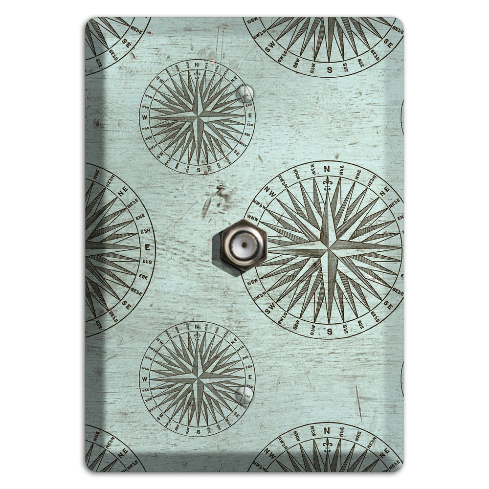 Compass & Current Cable Wallplate