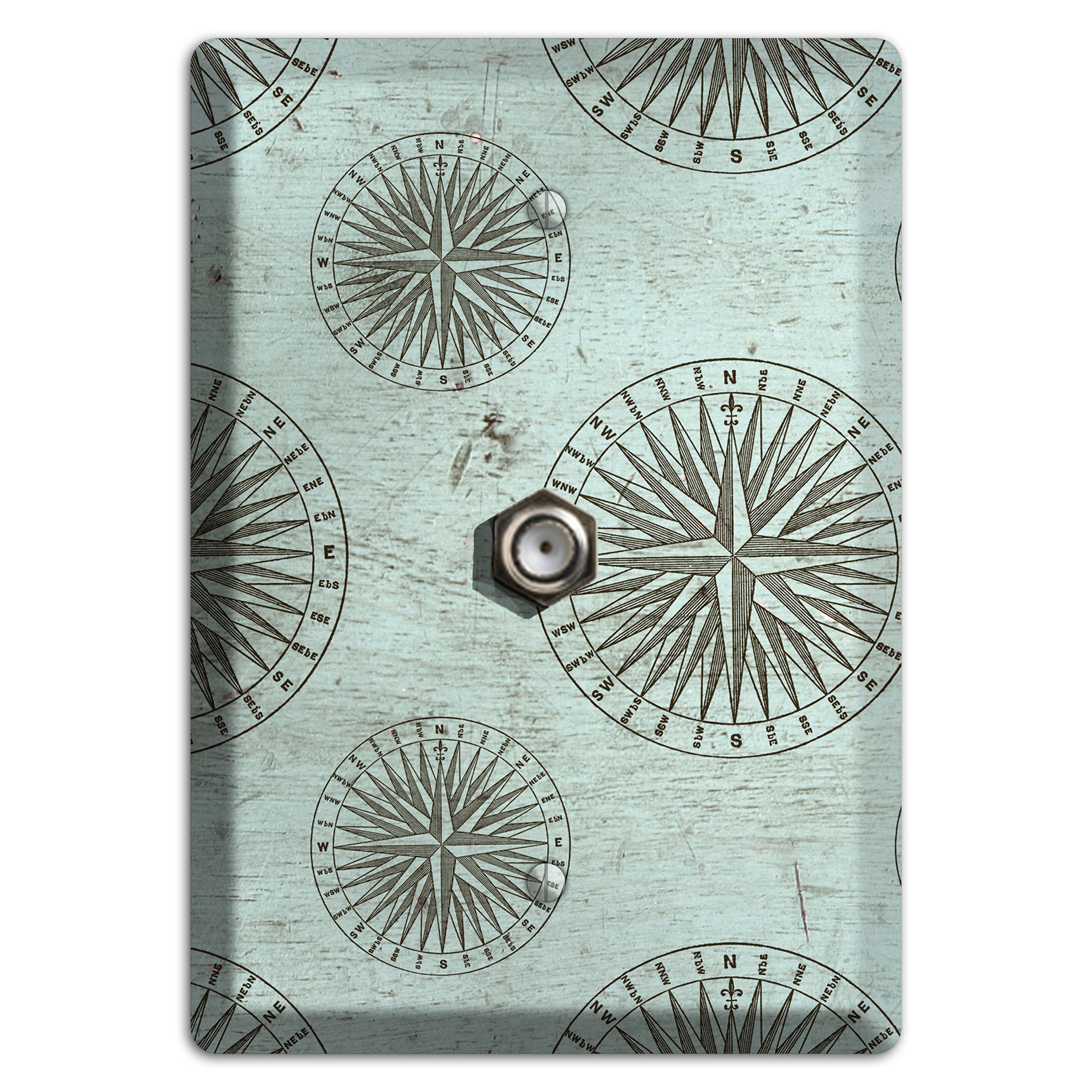 Compass & Current Cable Wallplate