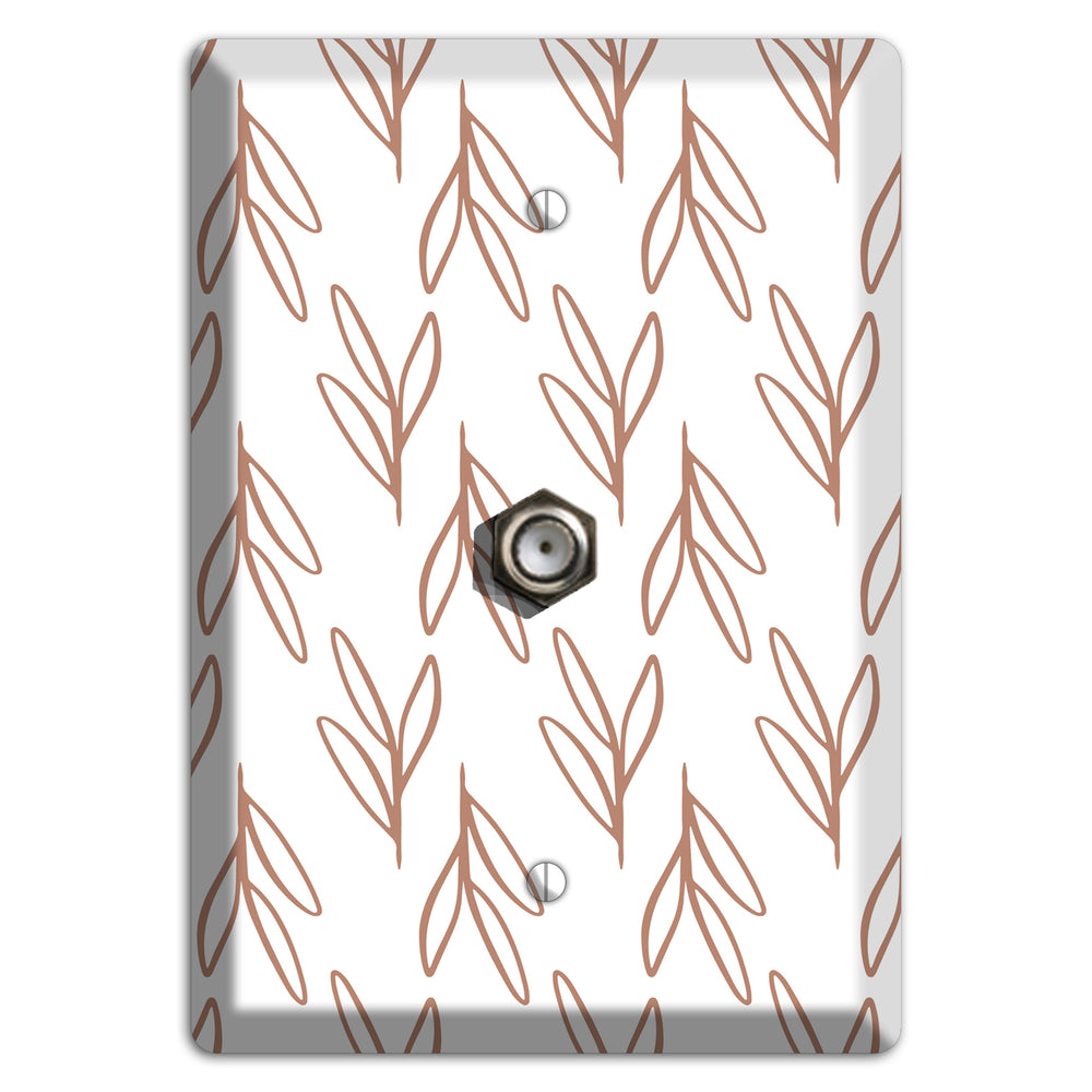 Whisper & Stem Cable Wallplate