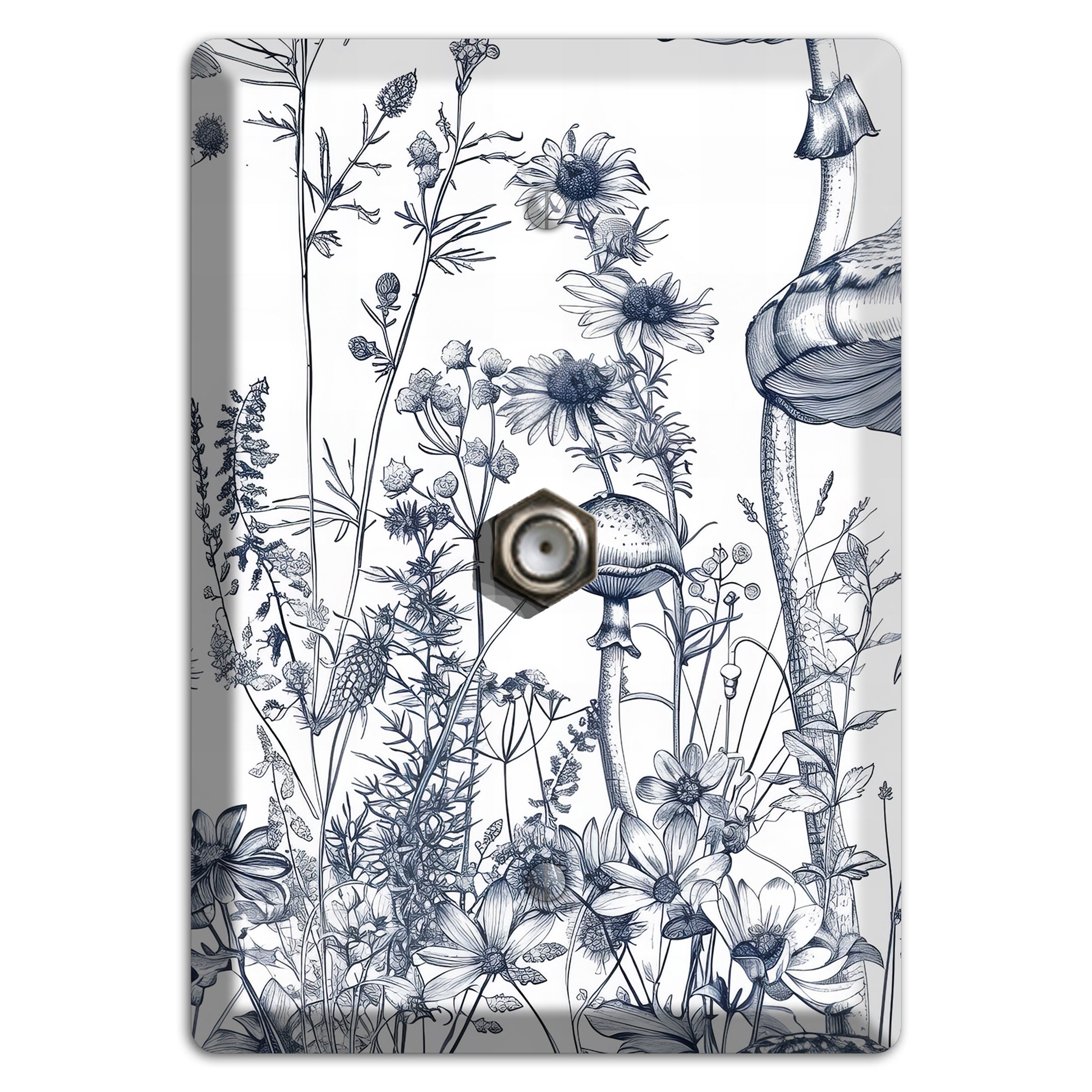 Forager's Meadow Spell Cable Wallplate