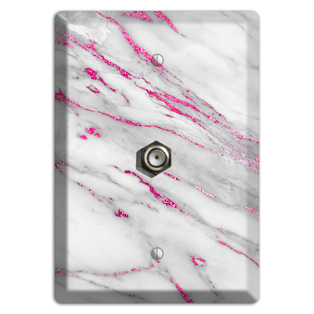 Can Can Marble Cable Wallplate